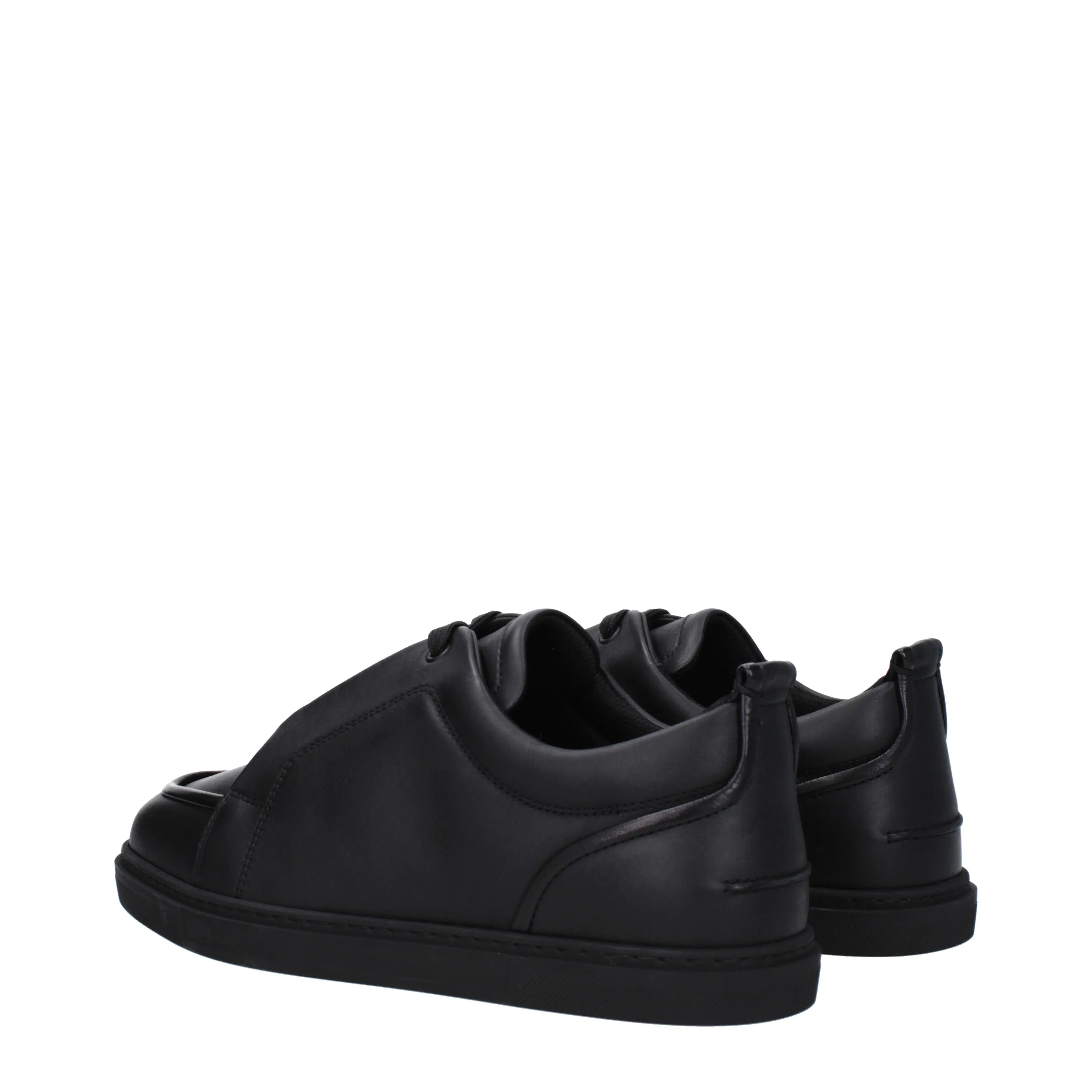 Louboutin Sneakers Jimmy Uomo Pelle Nero