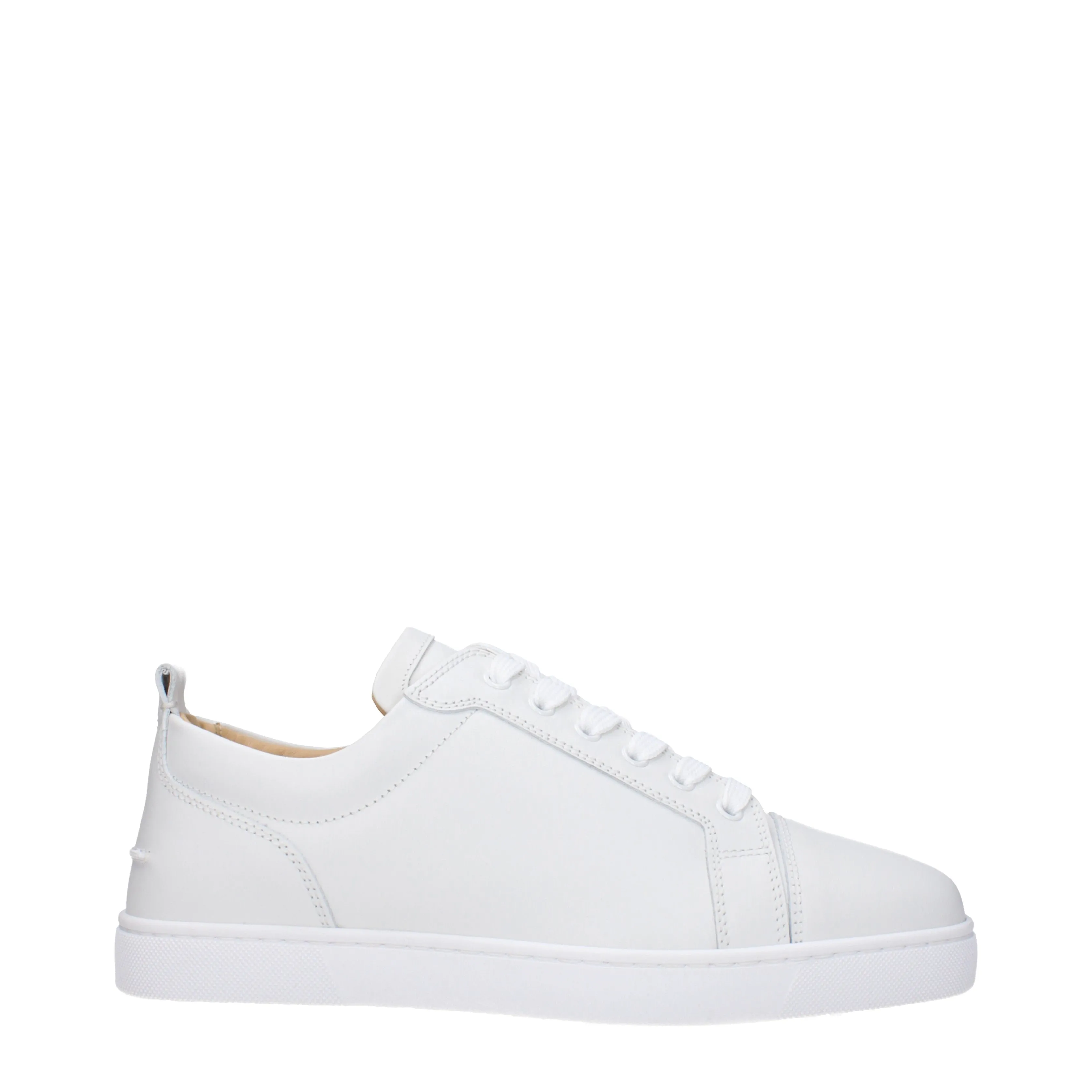 Louboutin Sneakers Louis junior Uomo Pelle Bianco