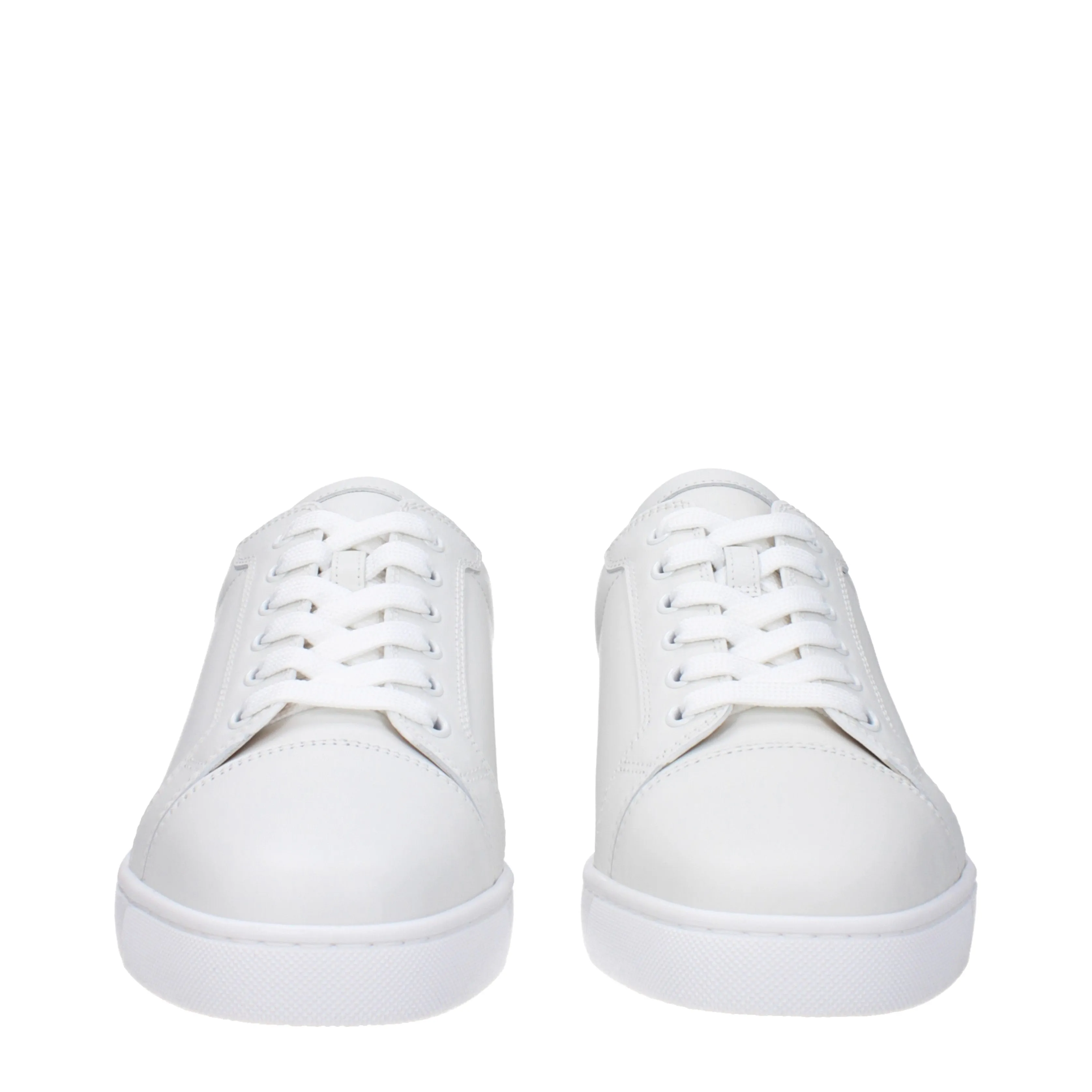 Louboutin Sneakers Louis junior Uomo Pelle Bianco