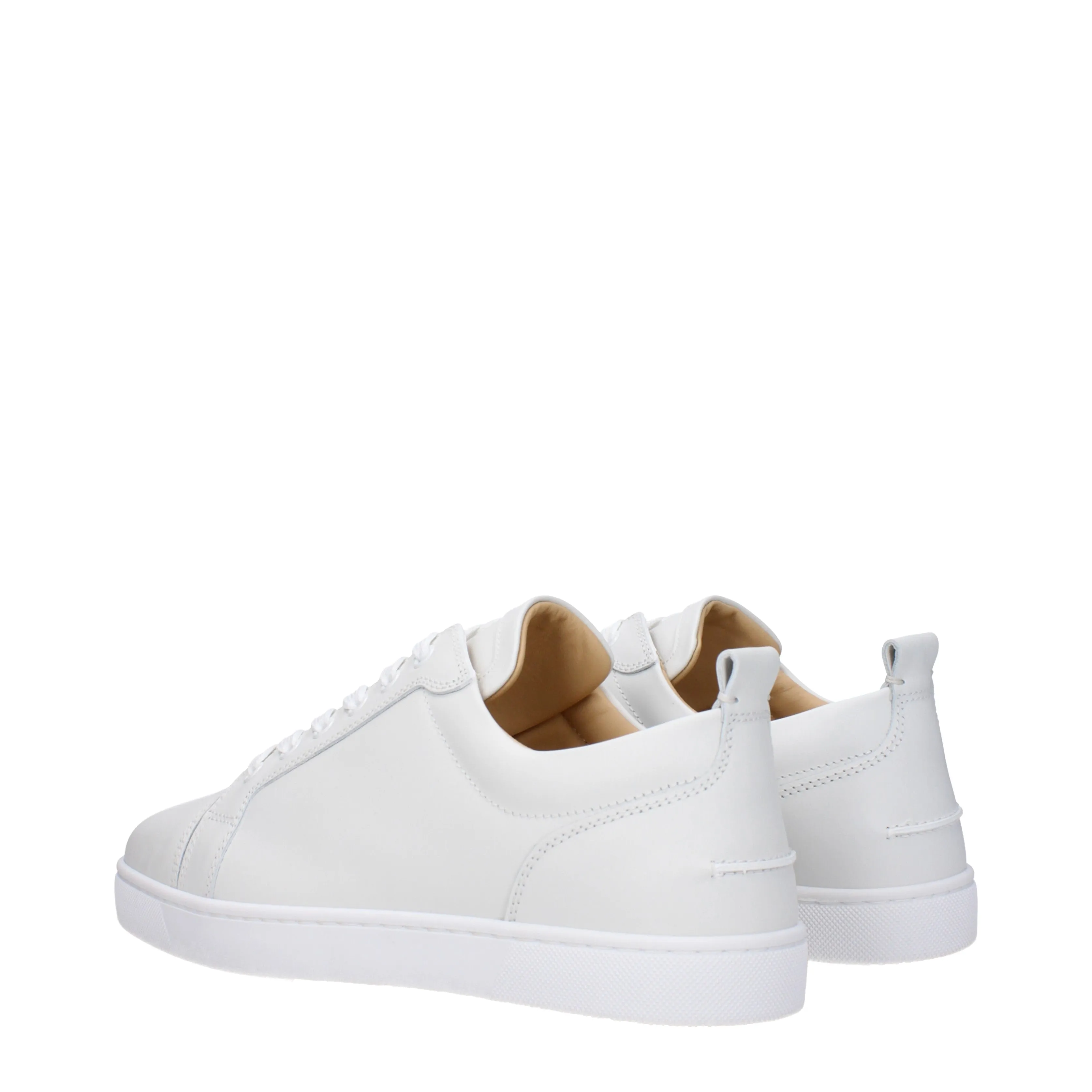 Louboutin Sneakers Louis junior Uomo Pelle Bianco