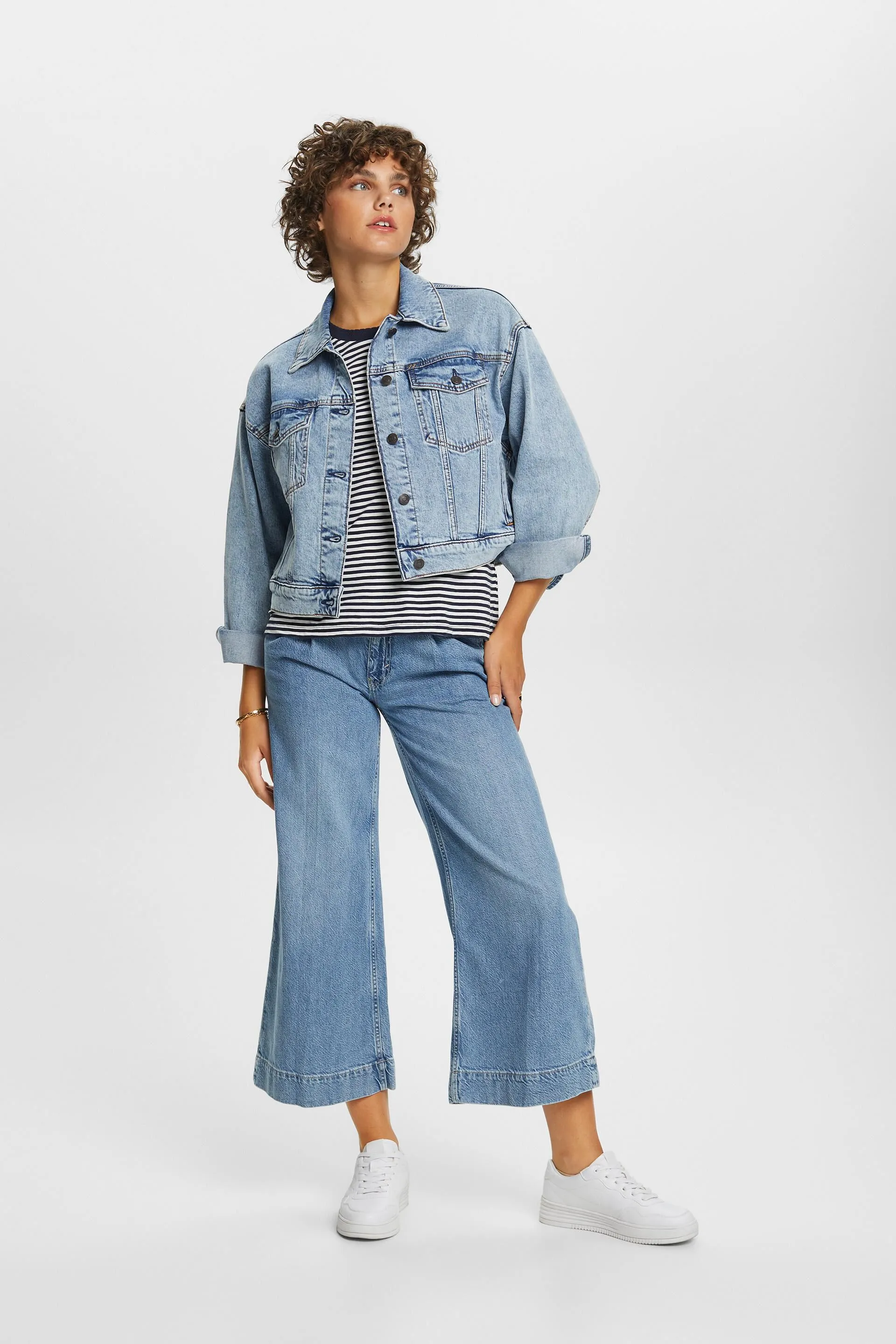 Maglia a manica lunga con righe