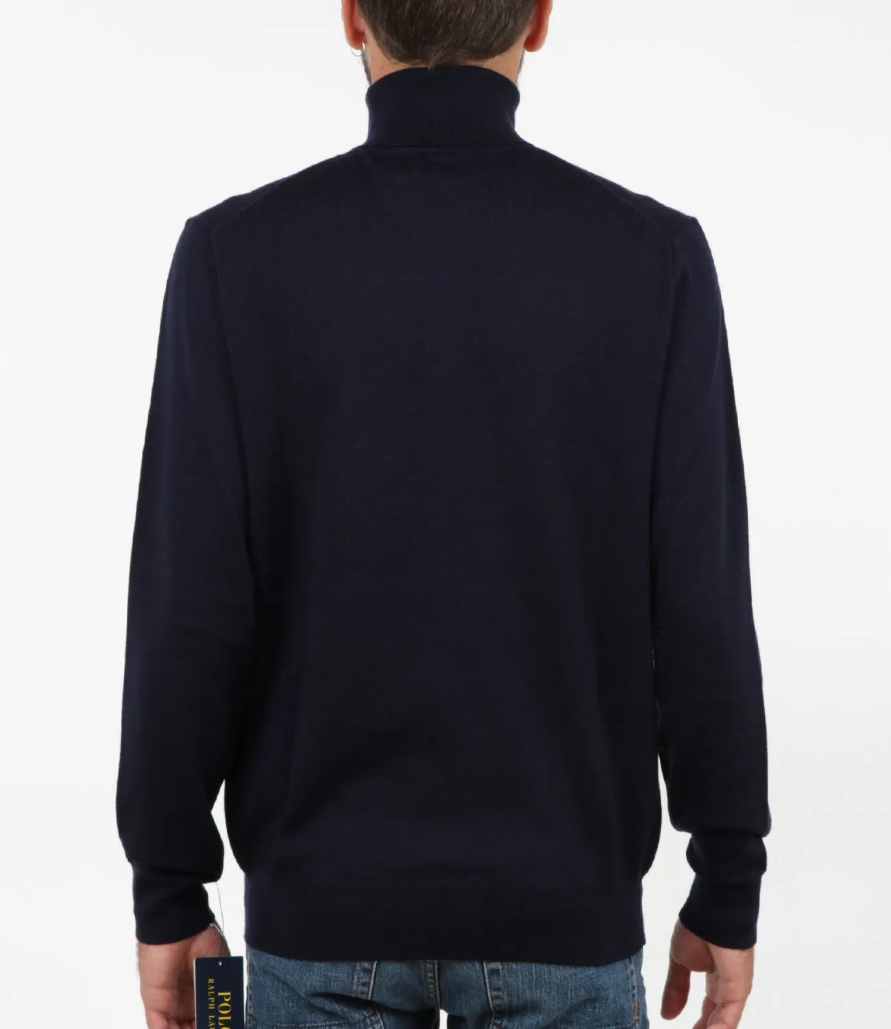 Maglia Dolcevita Blu Navy
