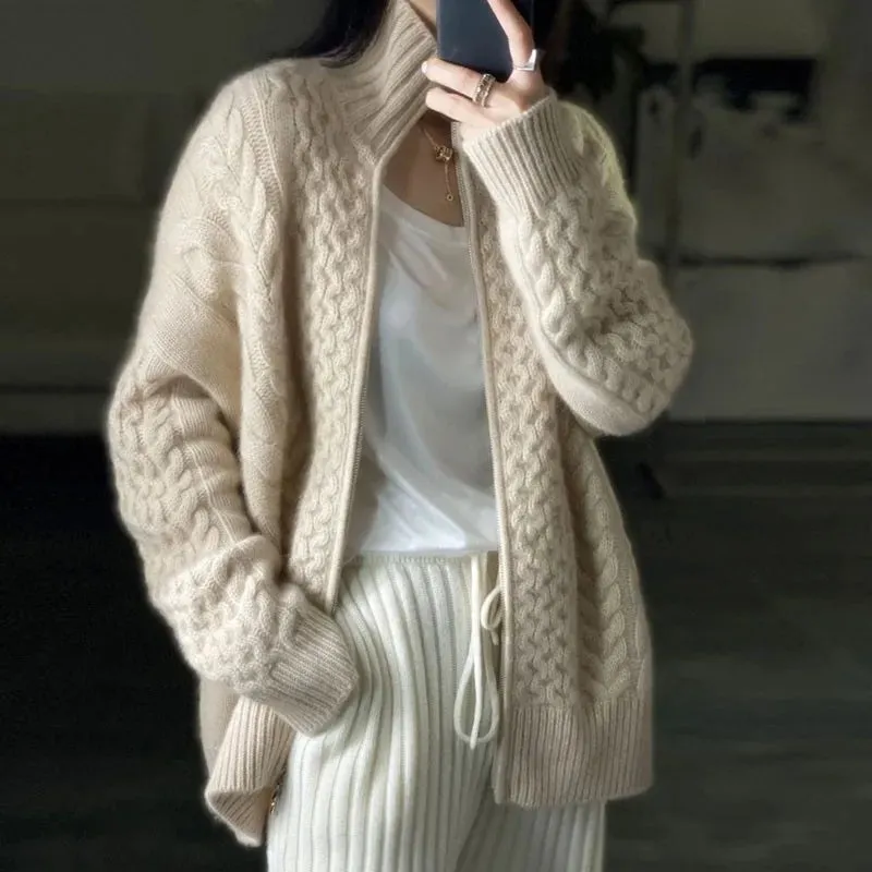 Maglia Dolcevita In Cashmere