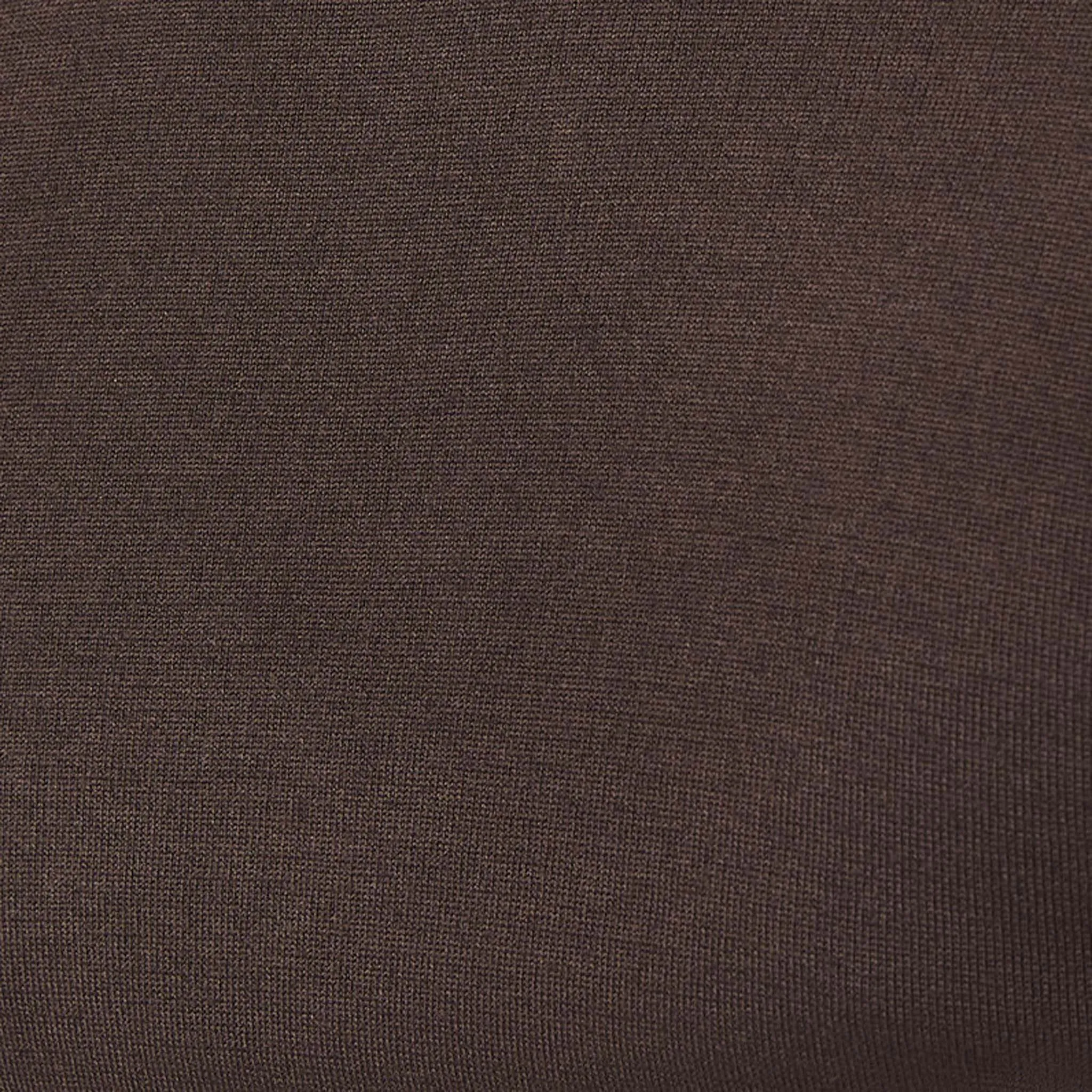 Maglia dolcevita in lana leggera marrone