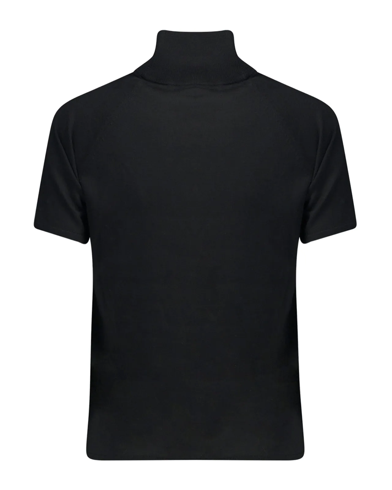 Maglia dolcevita lana nera