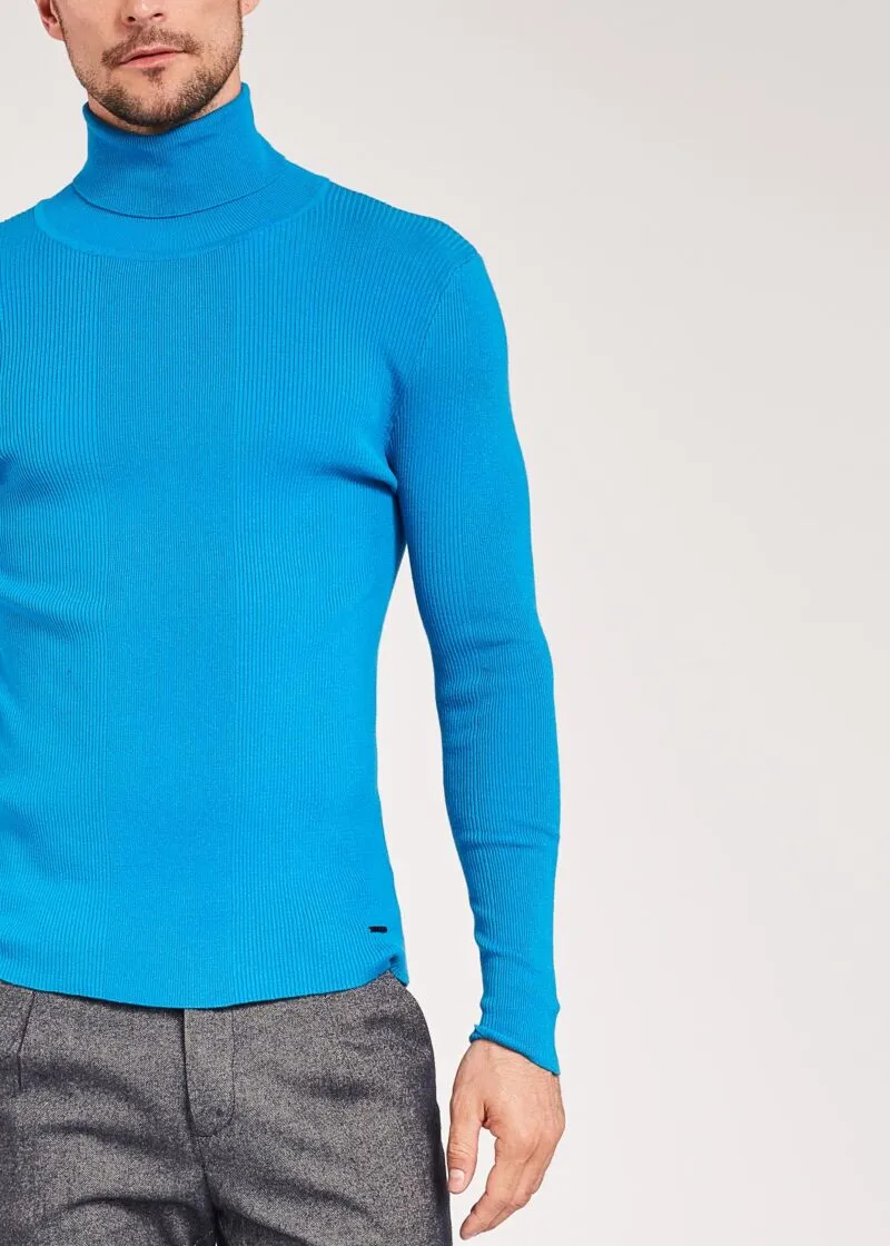 Maglia in cotone e viscosa