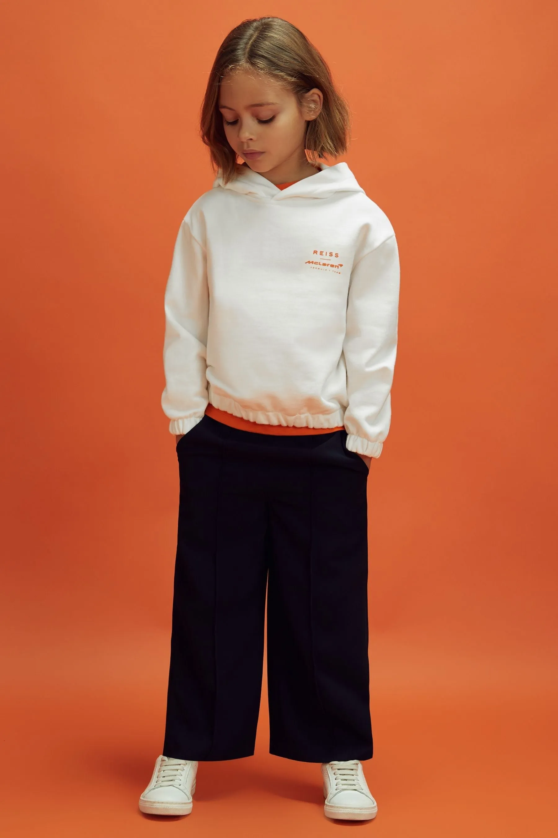 McLaren F1 Felpa con cappuccio in cotone elasticizzato    