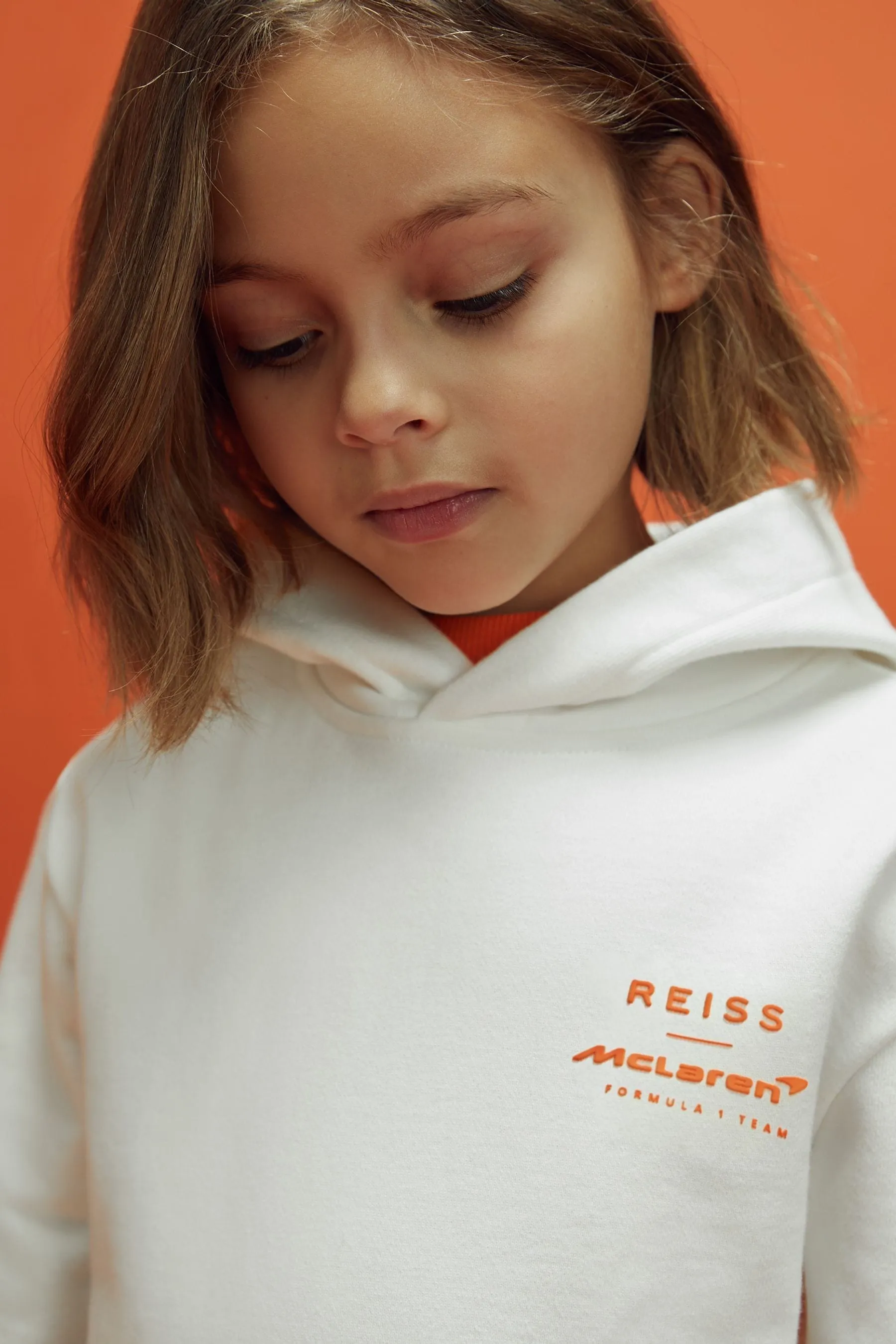 McLaren F1 Felpa con cappuccio in cotone elasticizzato    