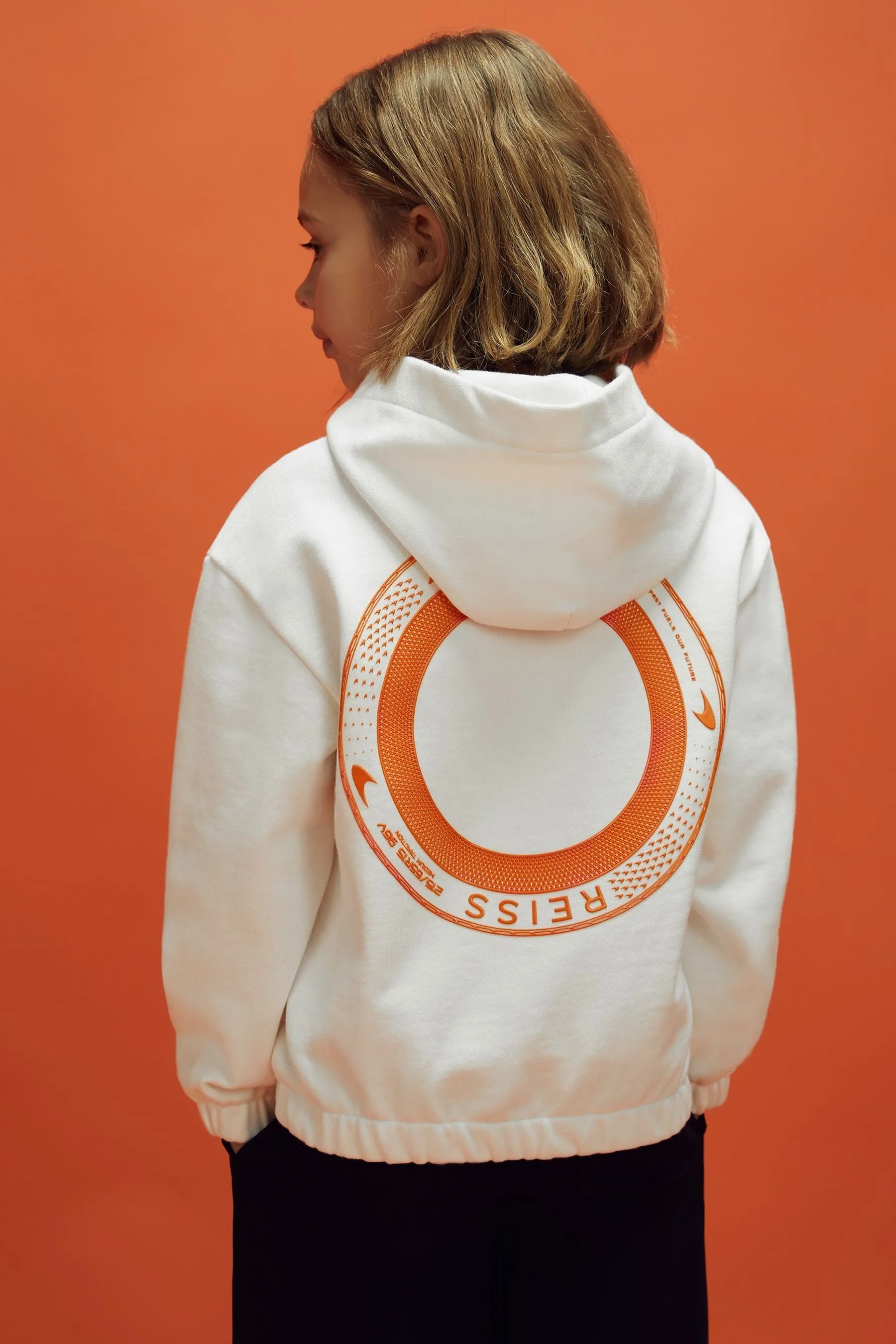 McLaren F1 Felpa con cappuccio in cotone elasticizzato    
