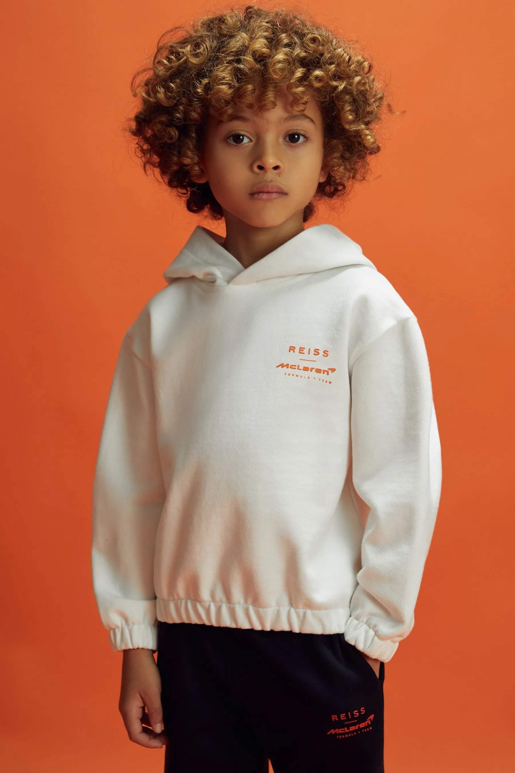 McLaren F1 Felpa con cappuccio in cotone elasticizzato    