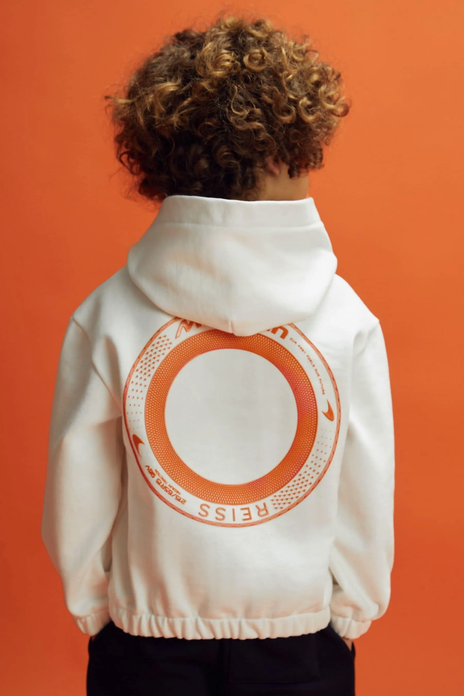 McLaren F1 Felpa con cappuccio in cotone elasticizzato    