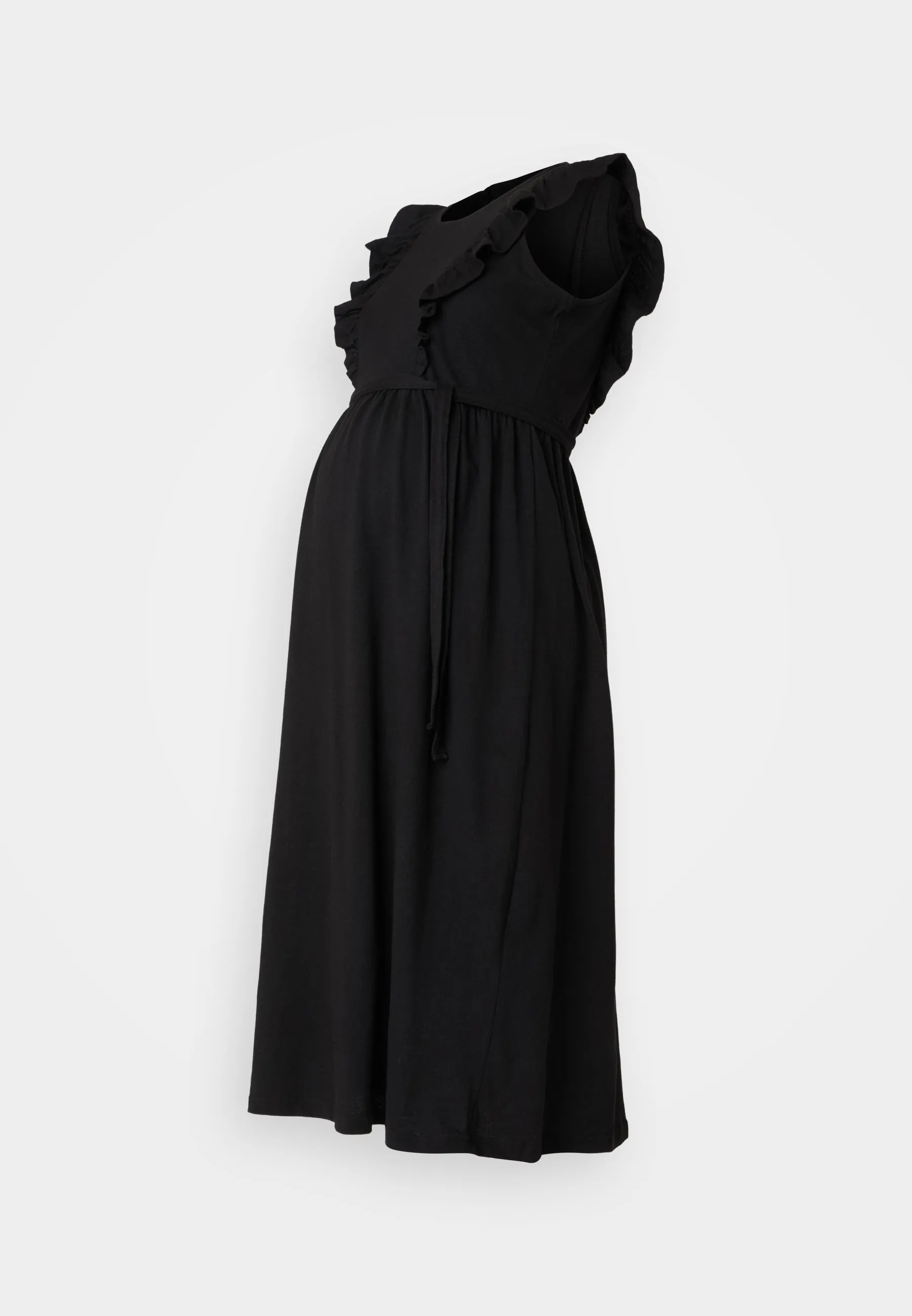 MLERICA MARY CAP MIDI DRESS - Vestito di maglina