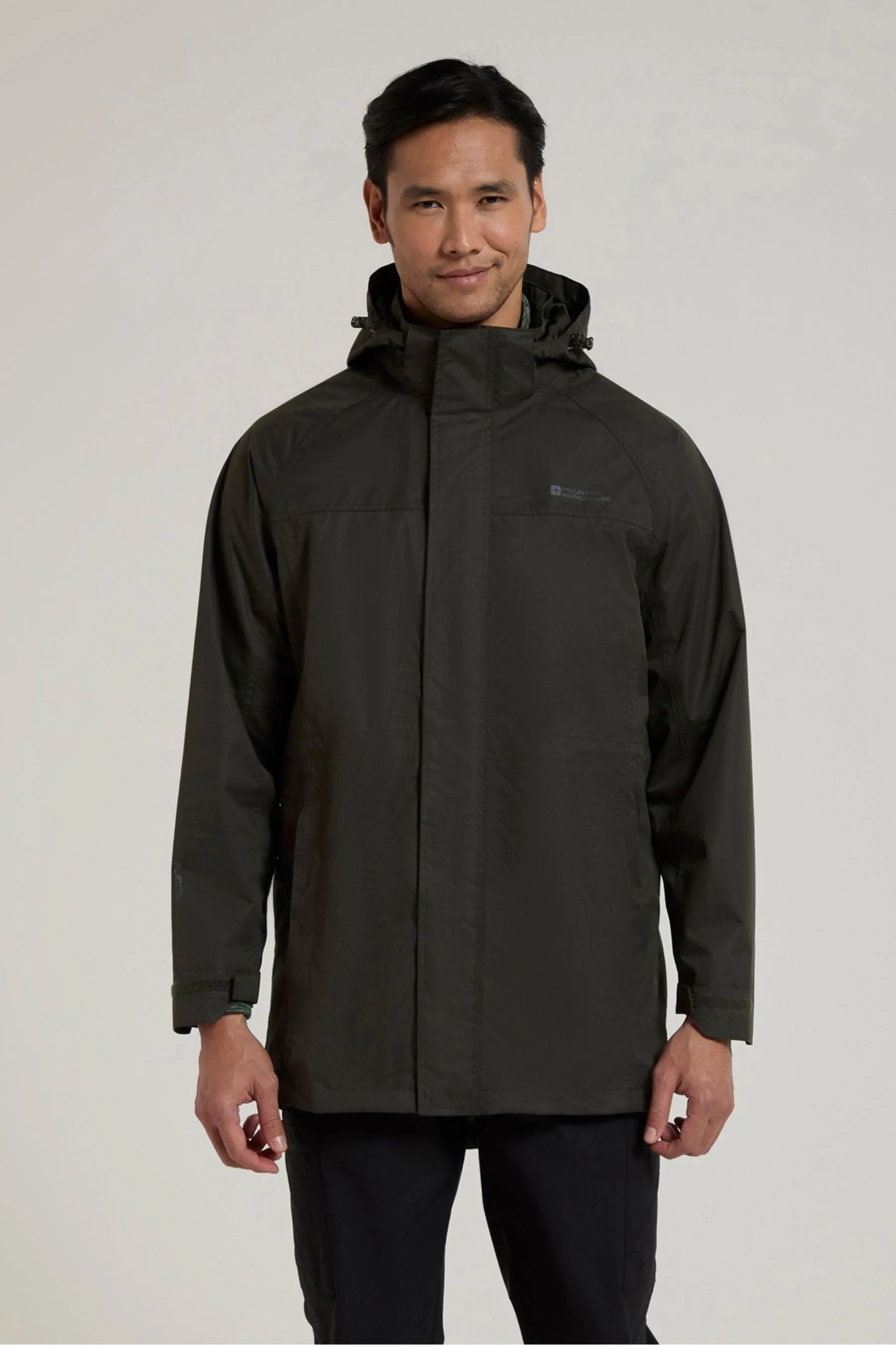 Mountain Warehouse Uomo Westport - Giacca lunga impermeabile