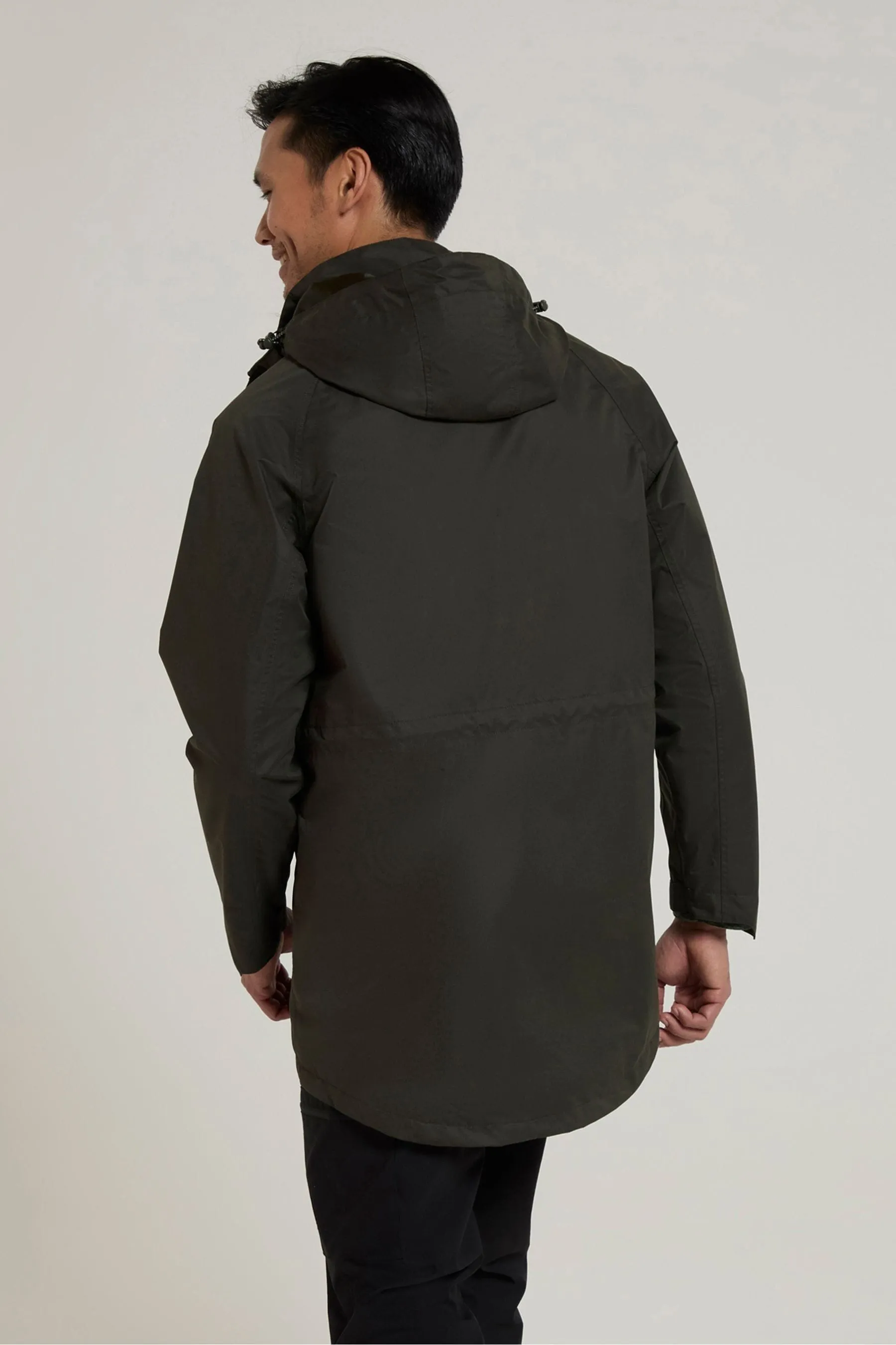 Mountain Warehouse Uomo Westport - Giacca lunga impermeabile