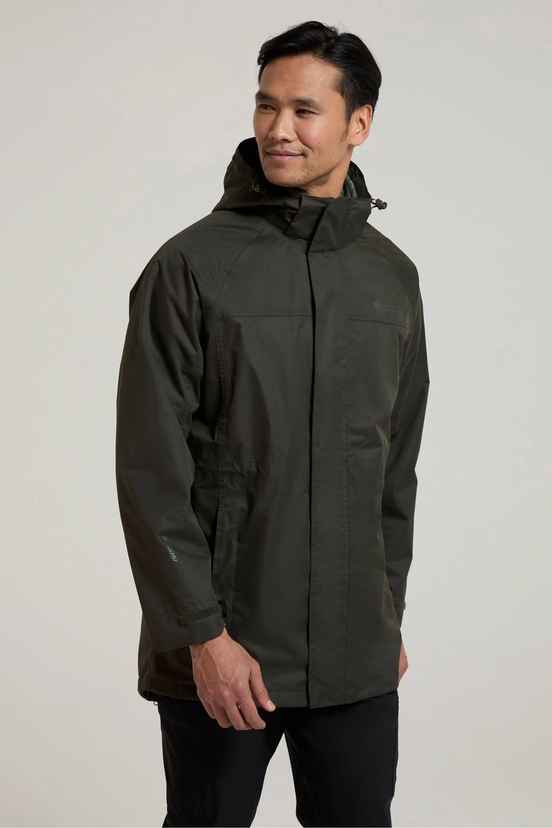 Mountain Warehouse Uomo Westport - Giacca lunga impermeabile