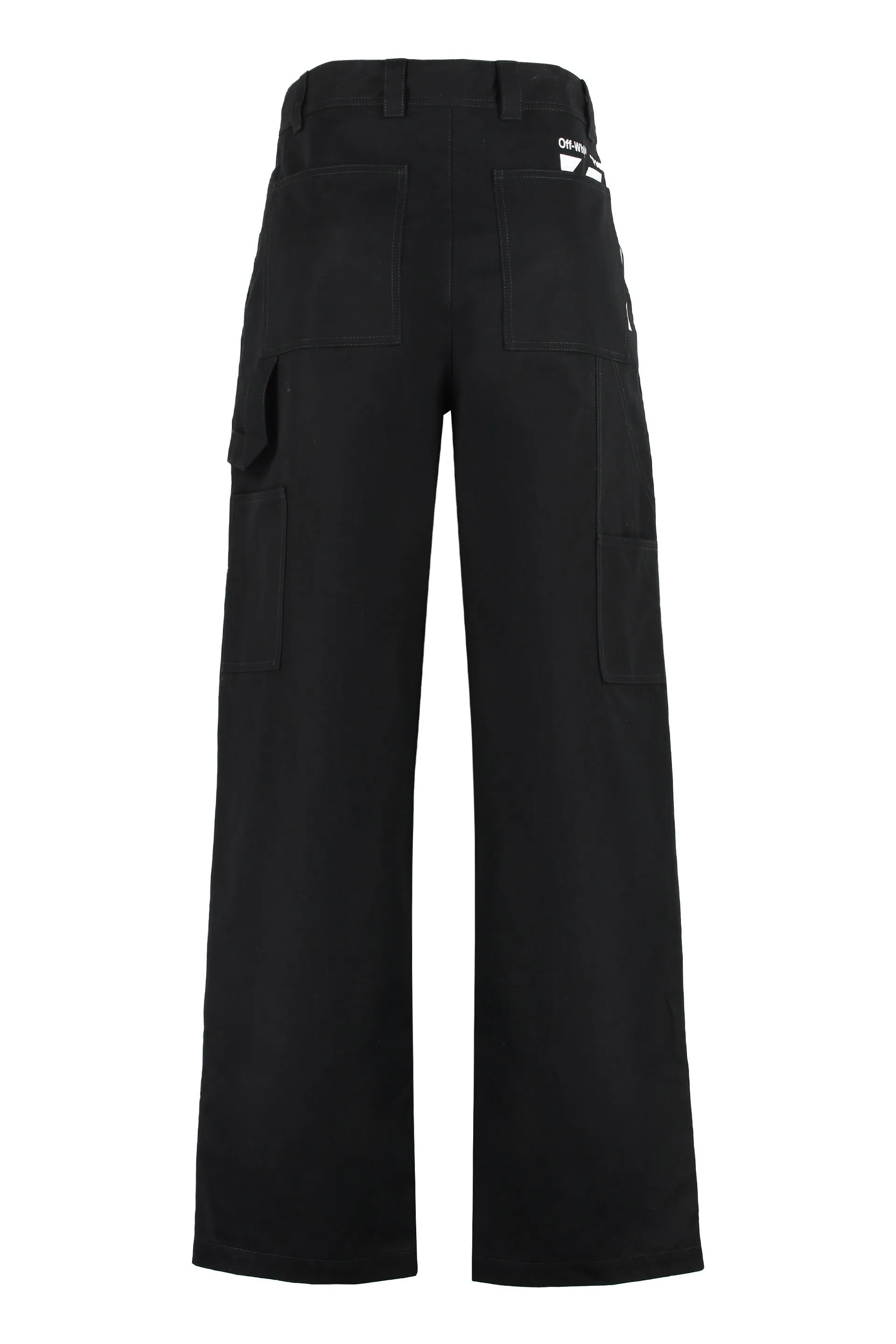 Off-White Pantaloni cargo in cotone