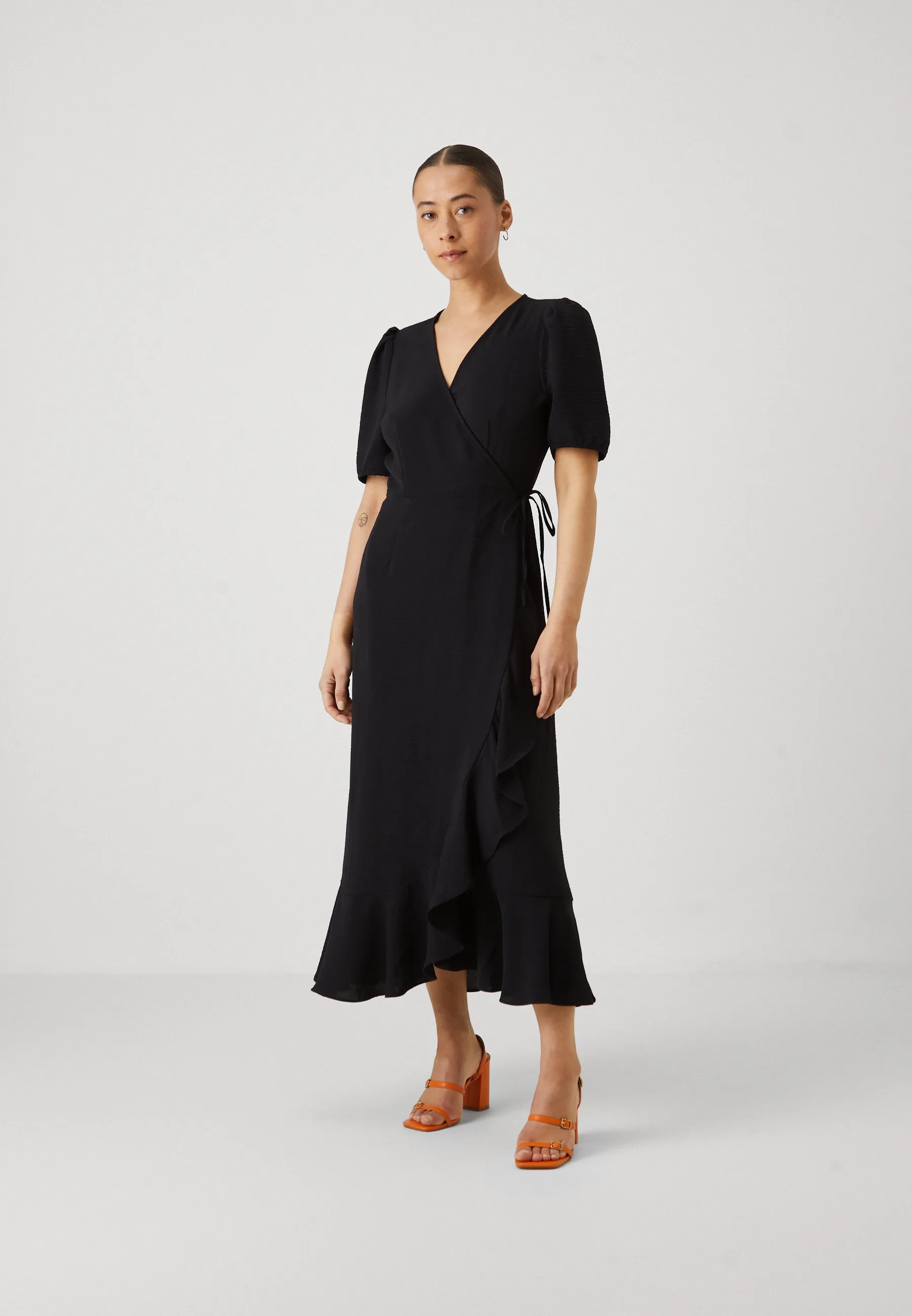 ONLMETTE WRAP MIDI DRESS - Vestito estivo