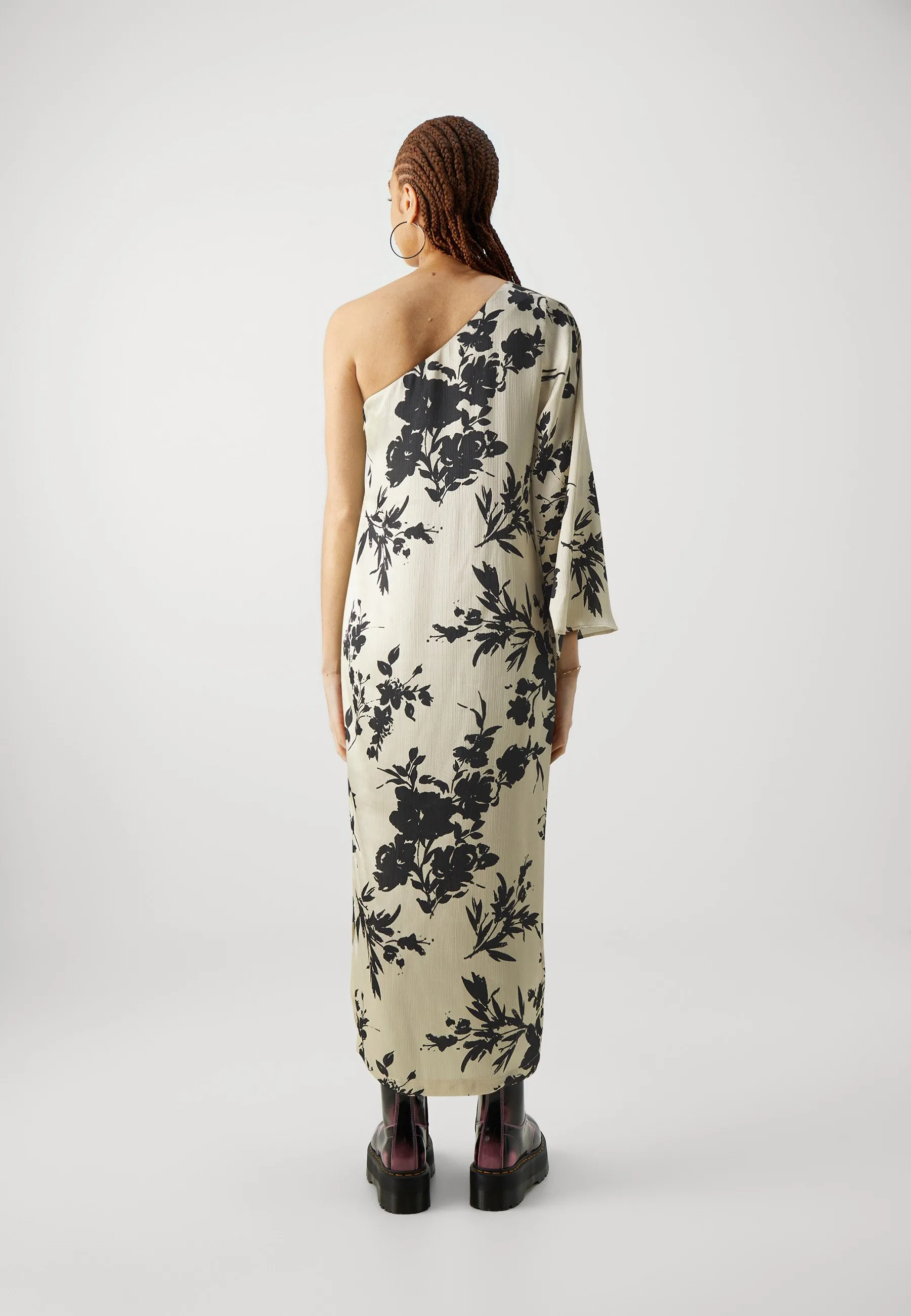 ONLSALIA ONE SHOULDER MIDI DRESS - Vestito elegante