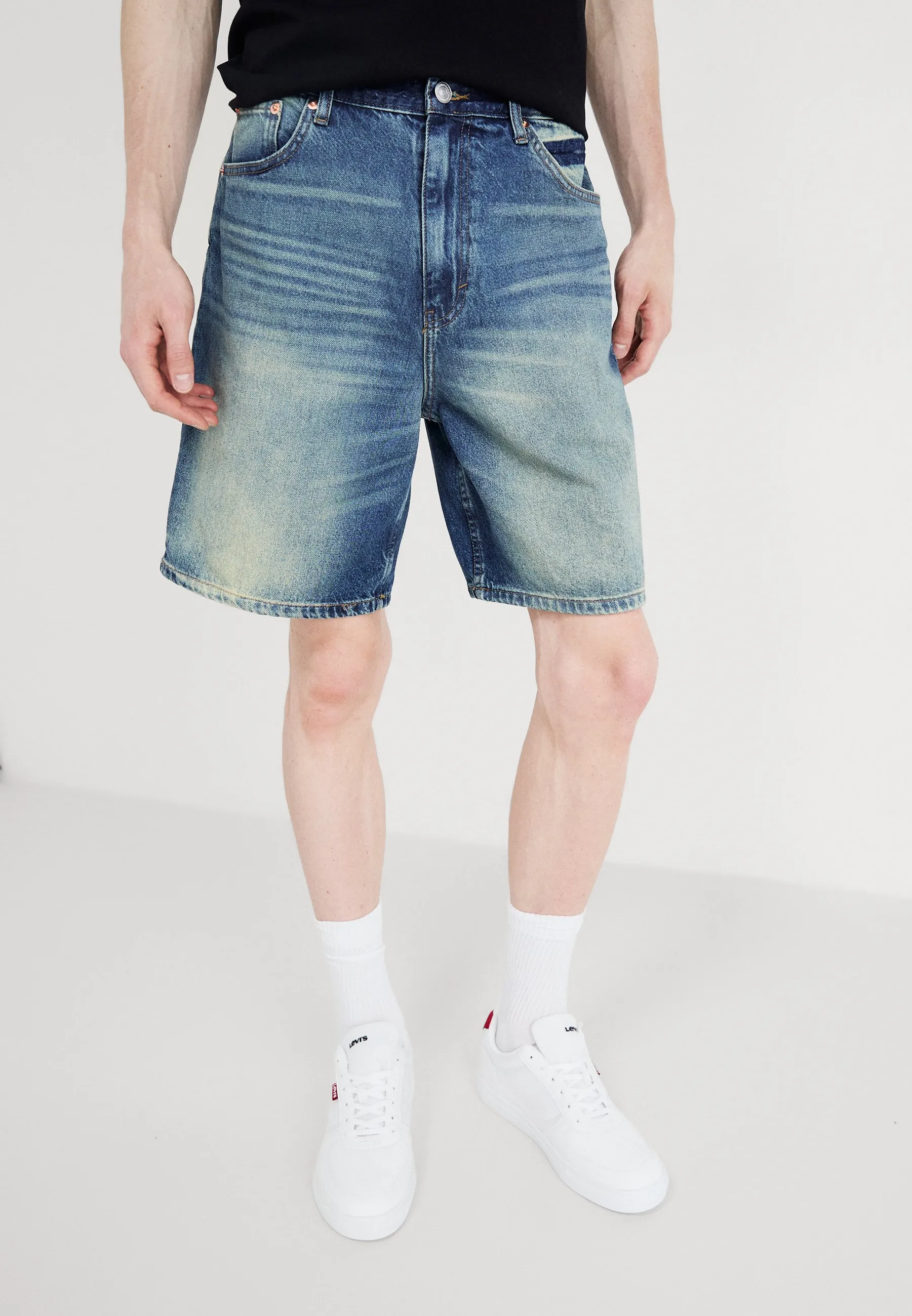 ONSFADE LOOSE FIT - Shorts di jeans