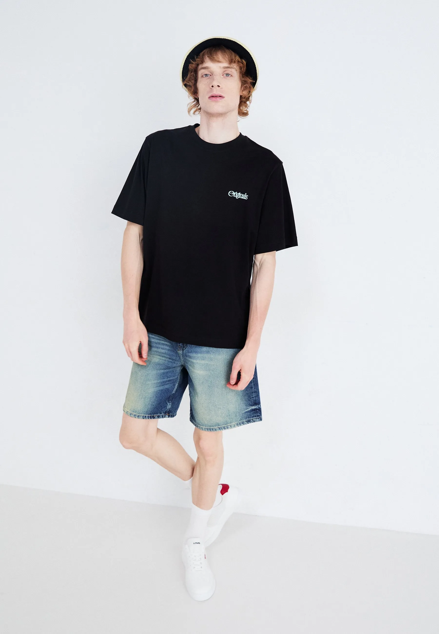 ONSFADE LOOSE FIT - Shorts di jeans