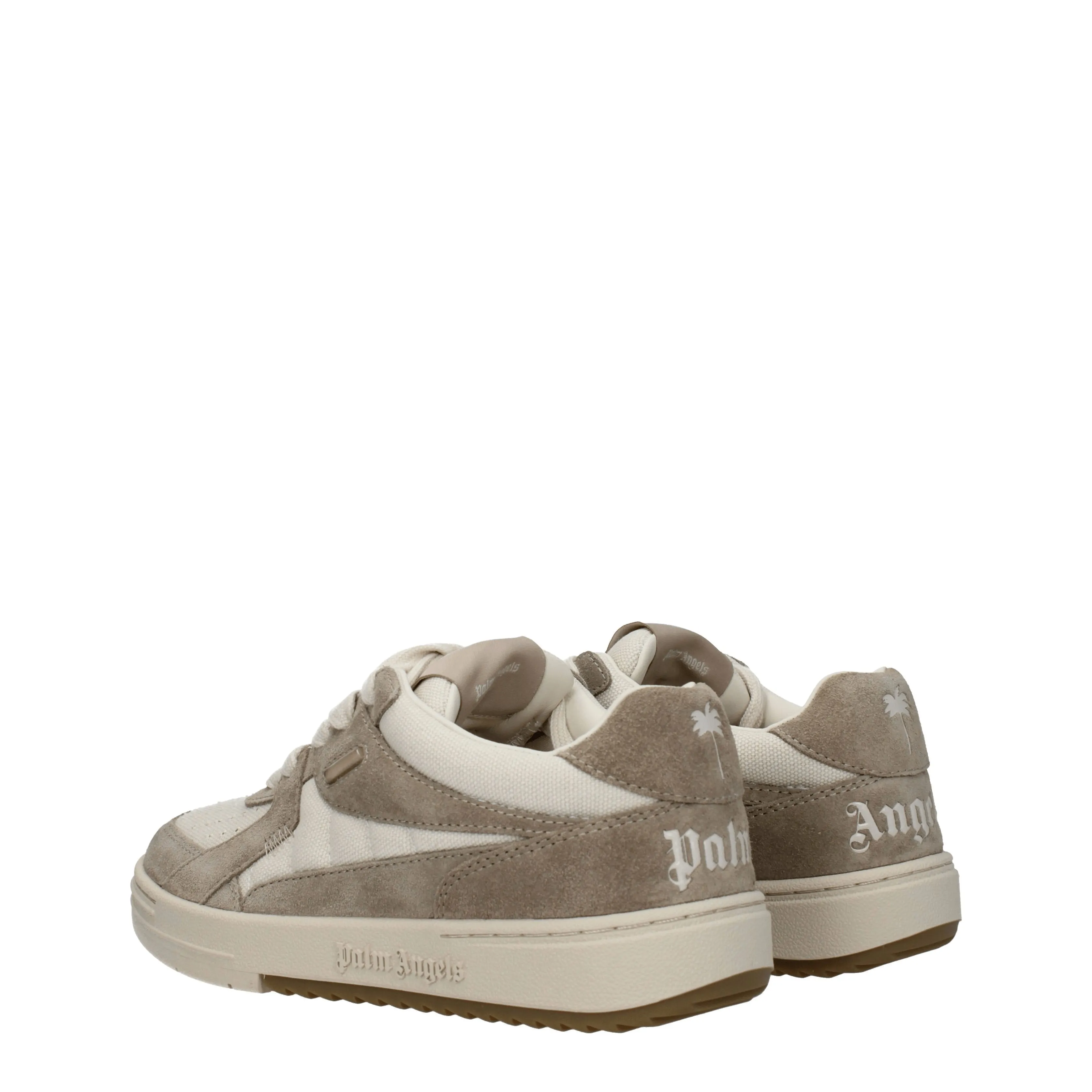 Palm Angels Sneakers Donna Tessuto Beige/Camel