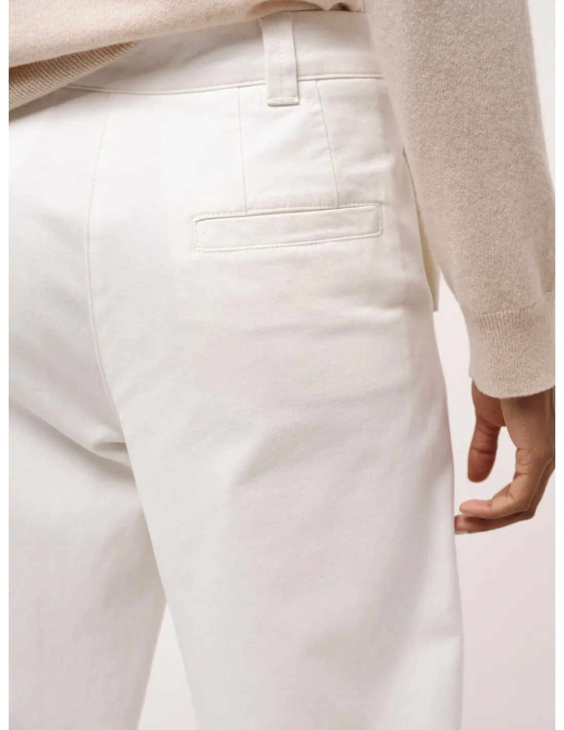 PANTALONE A PALAZZO IN COTONE BIOLOGICO "MARLENE"