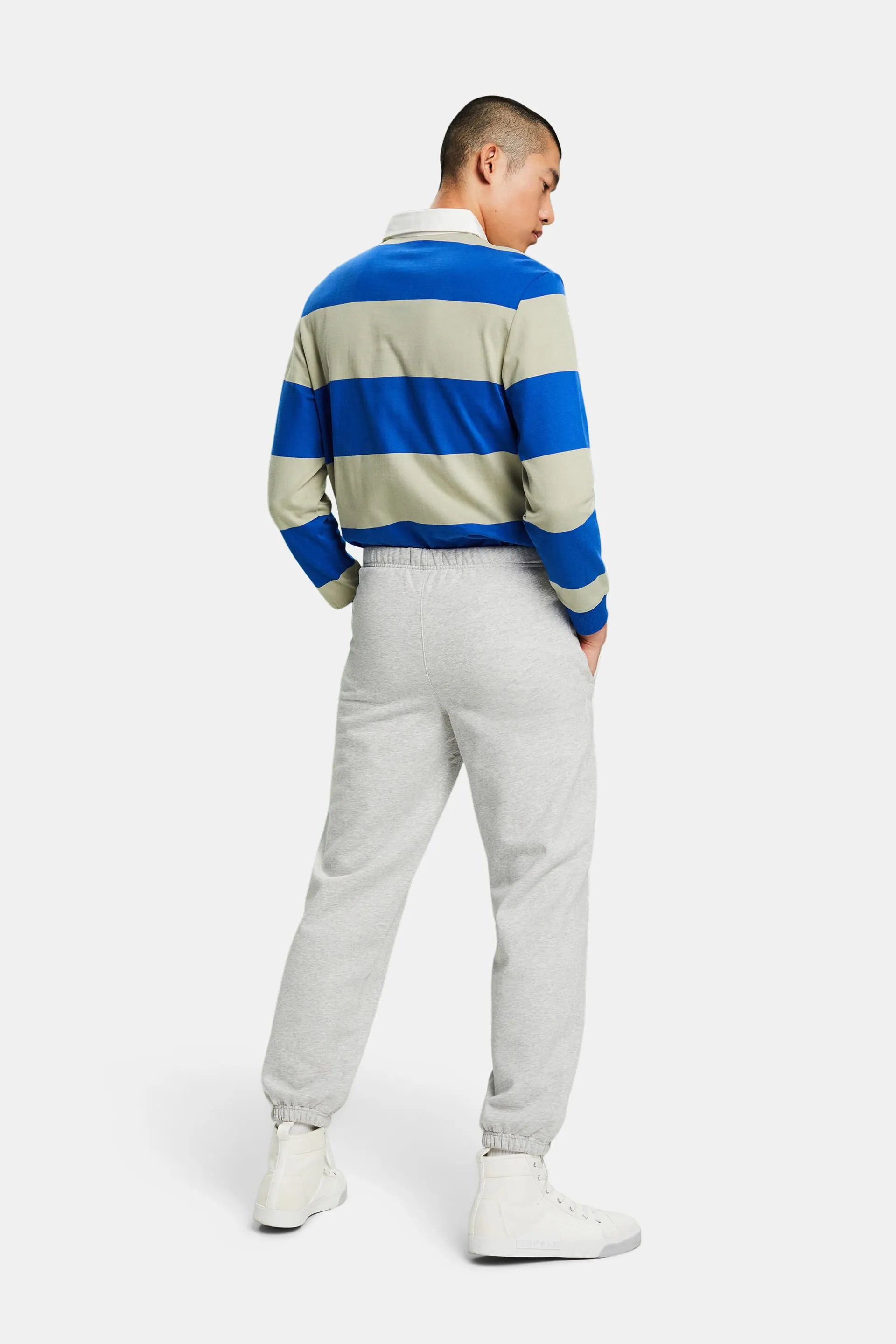 Pantaloni della tuta con logo in pile