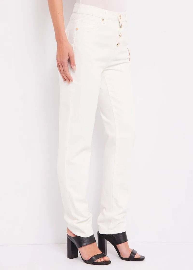 Pantaloni in bull di cotone