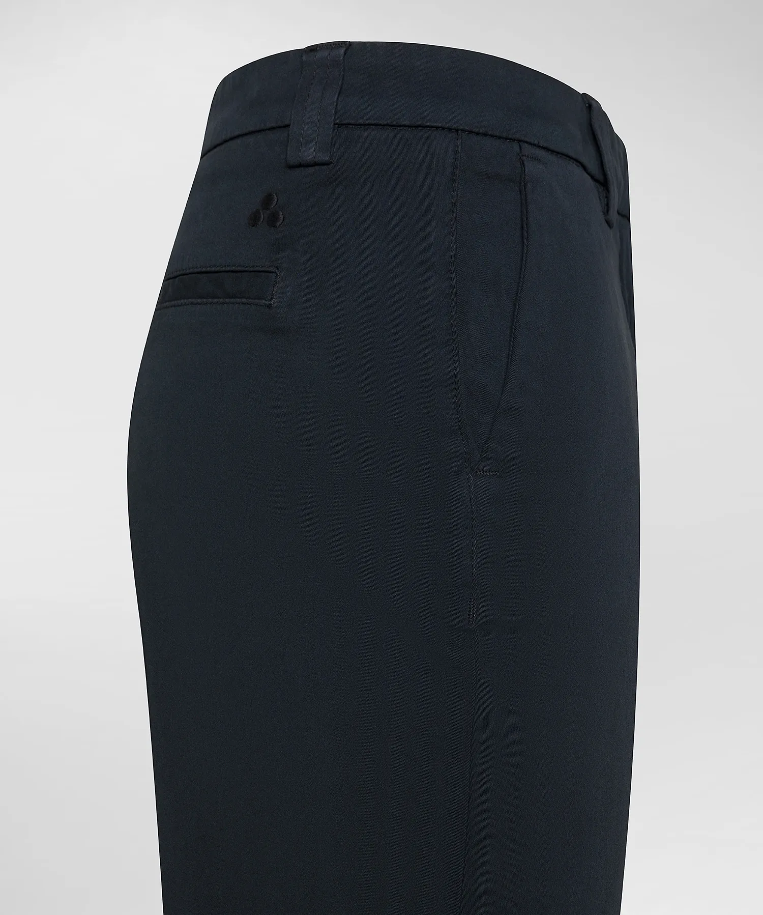 Pantaloni in gabardine di cotone stretch