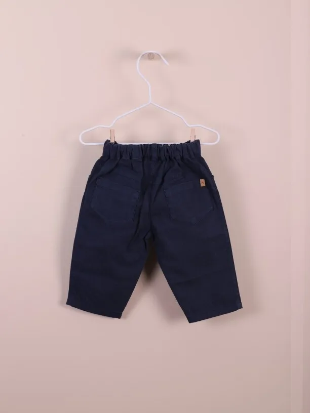Pantaloni in lino e cotone – Wedoble