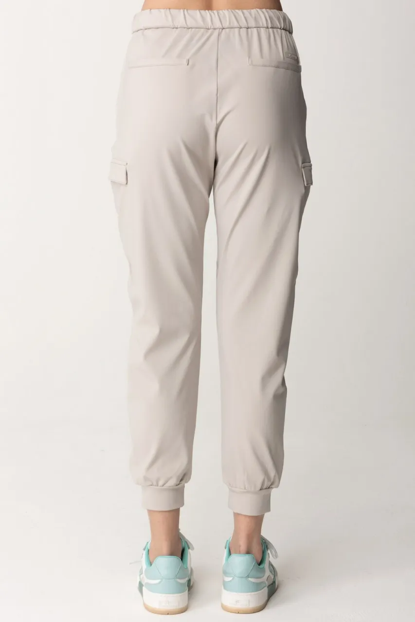 Pantaloni in tessuto tecnico SABBIA
