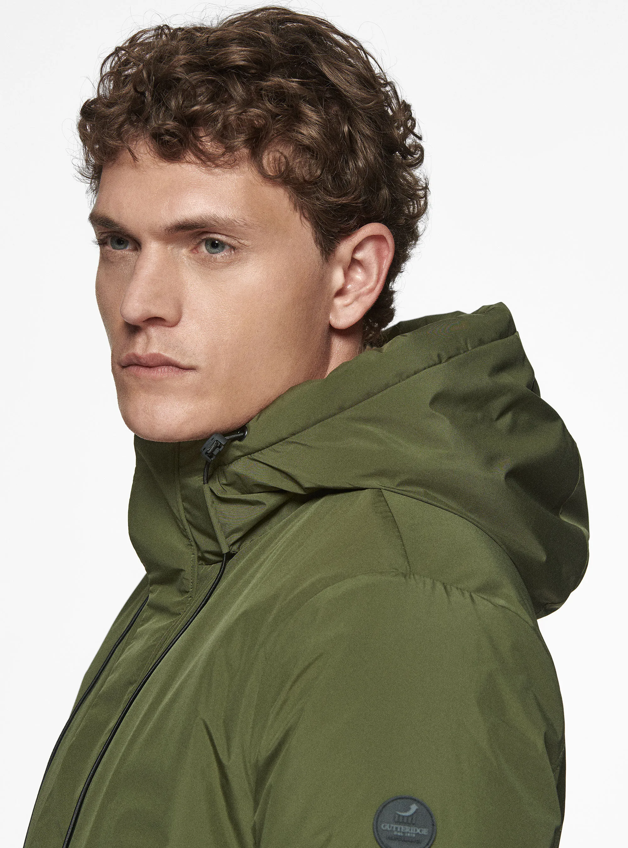 Parka tecnico con pelliccia sintetica