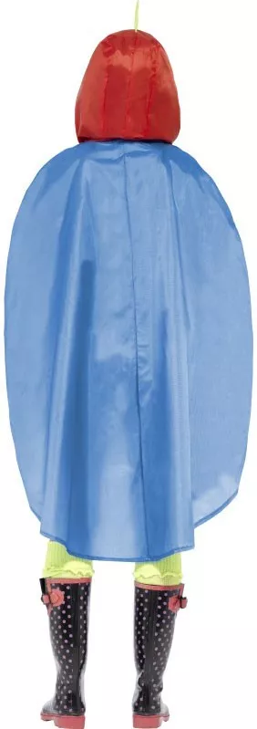 Poncho impermeabile colorato pappagallo