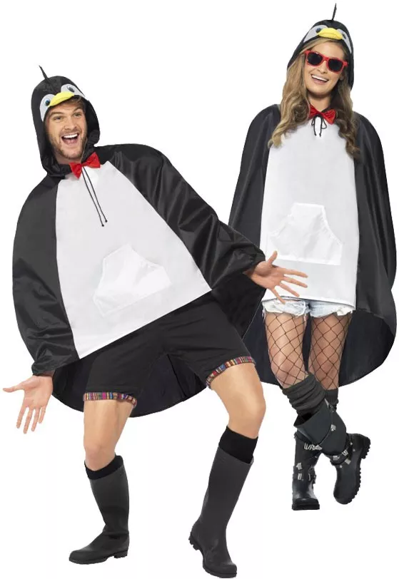 Poncho impermeabile per pinguino