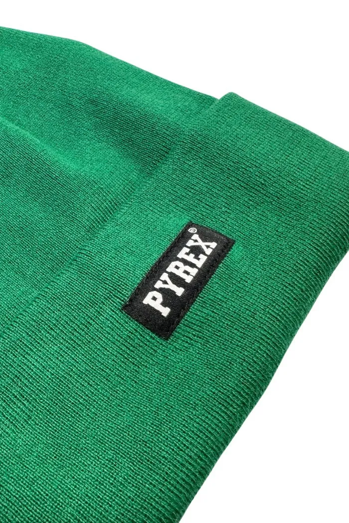 Pyrex cappello in caldo cotone con patch logo 23ipb28451