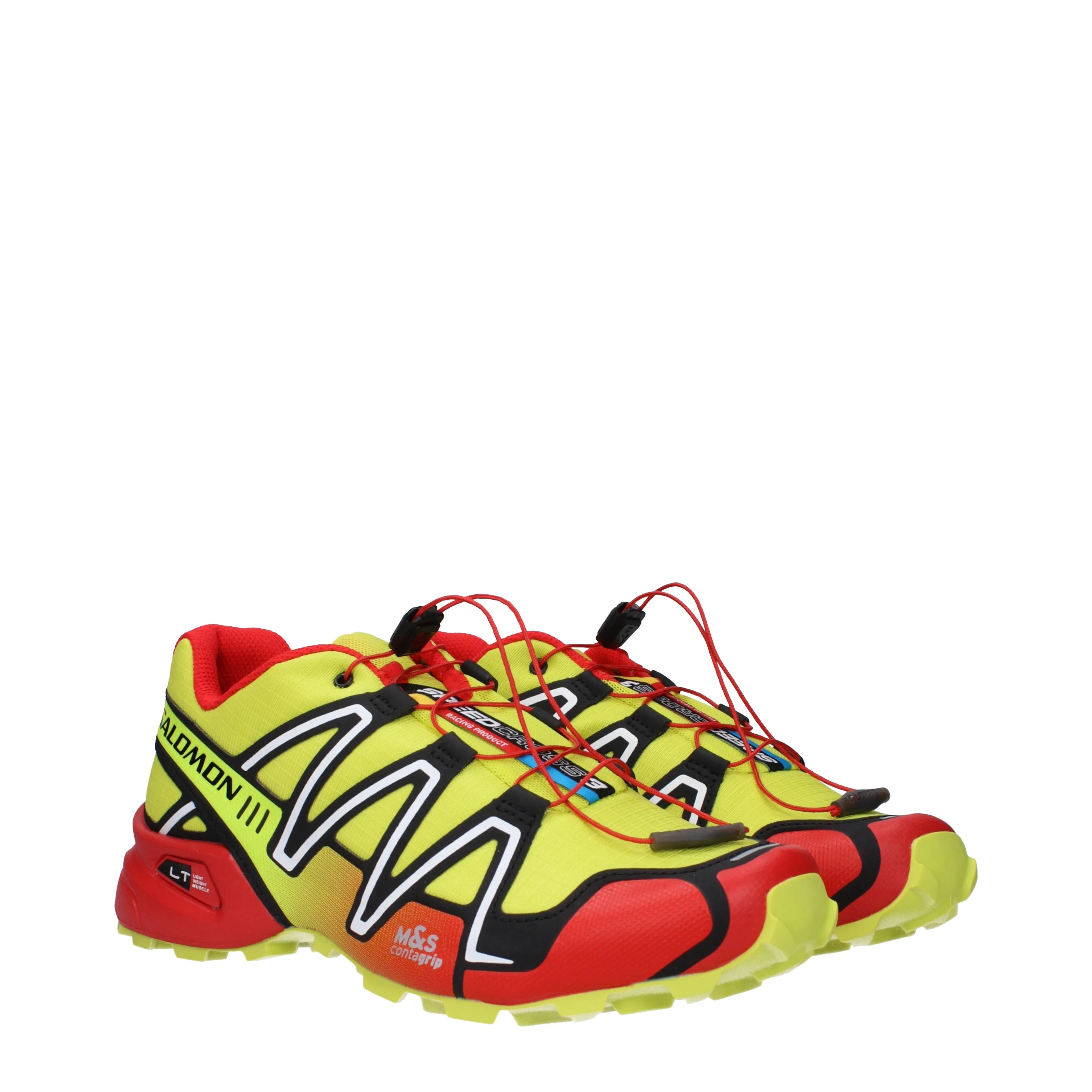 Salomon Sneakers SpeedCross 3 Uomo Tessuto Giallo/Rosso
