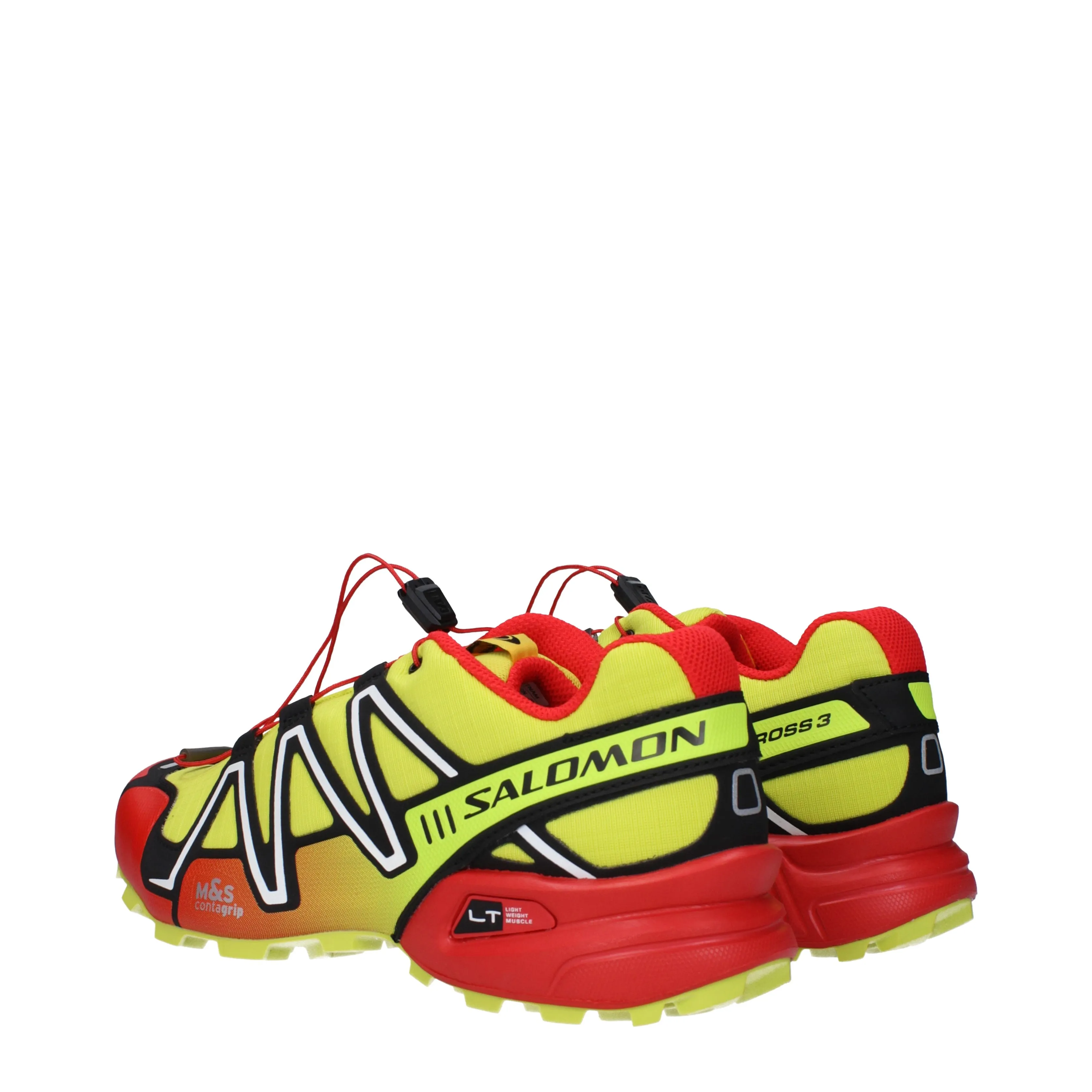 Salomon Sneakers SpeedCross 3 Uomo Tessuto Giallo/Rosso