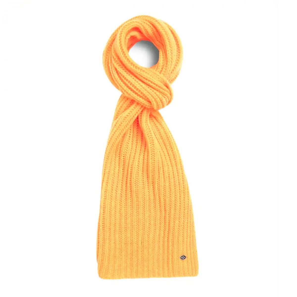 Sciarpa In Misto Lana Sunset Orange