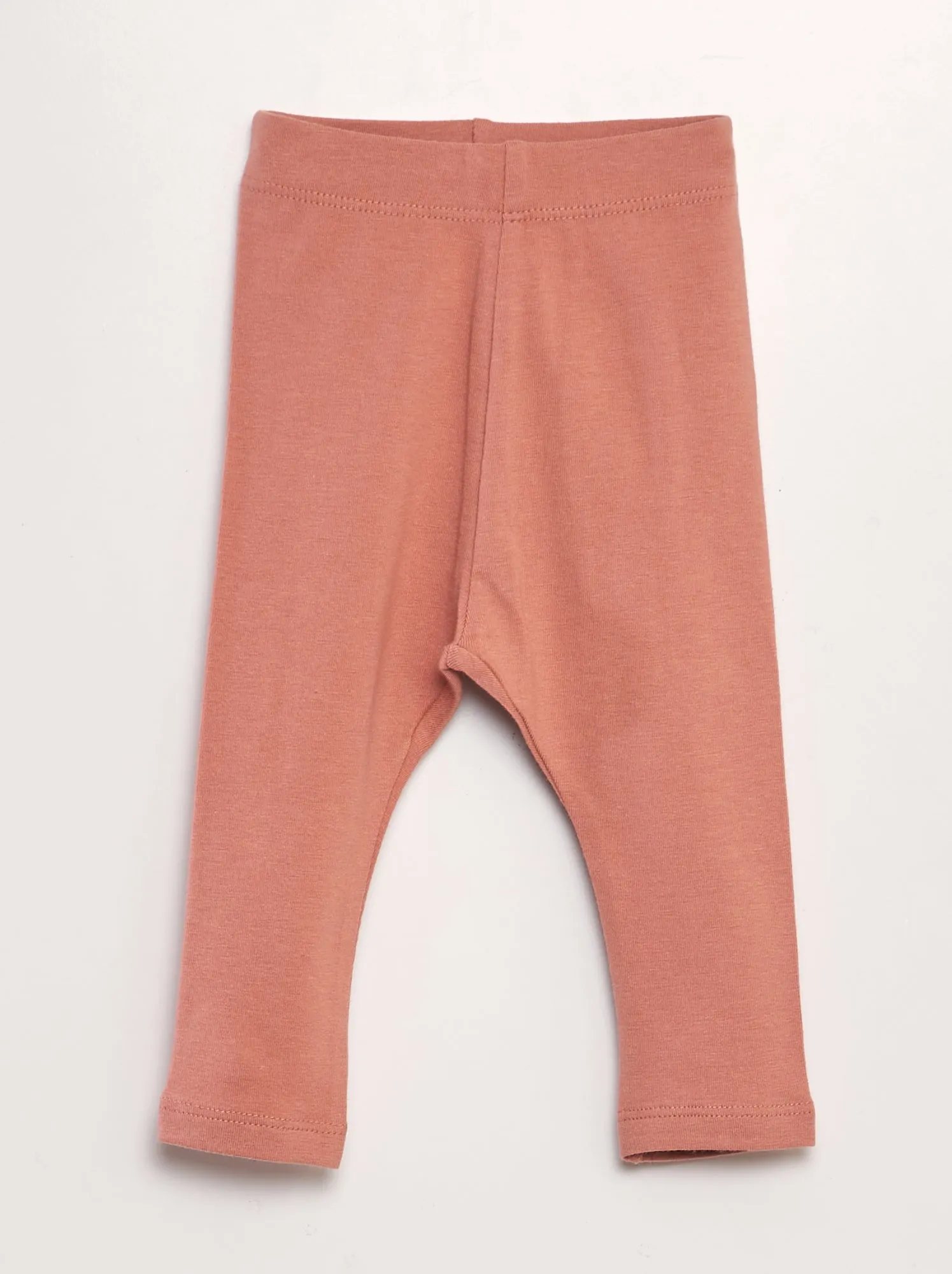 Set di 5 leggings in jersey - ROSA