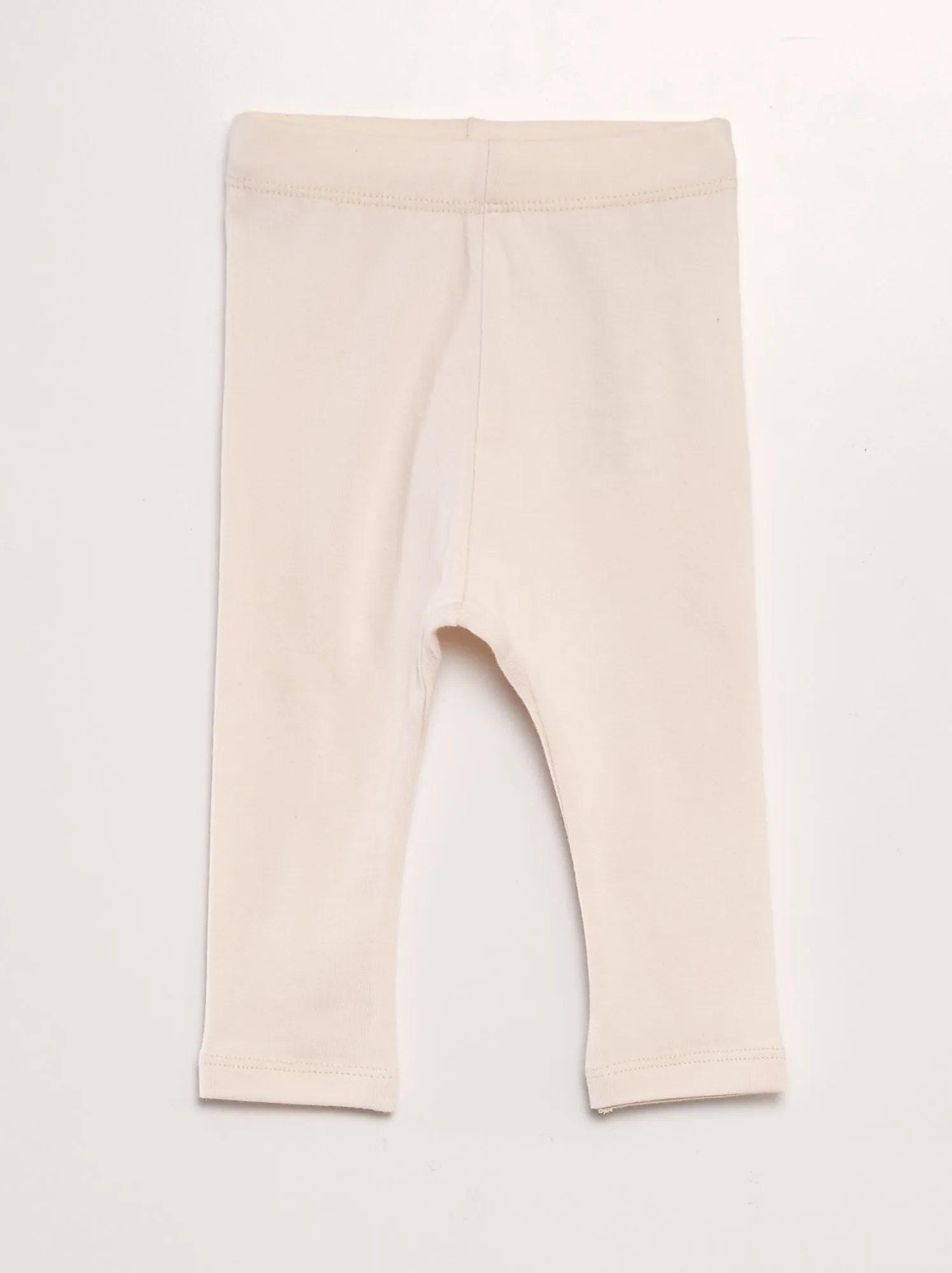 Set di 5 leggings in jersey - ROSA