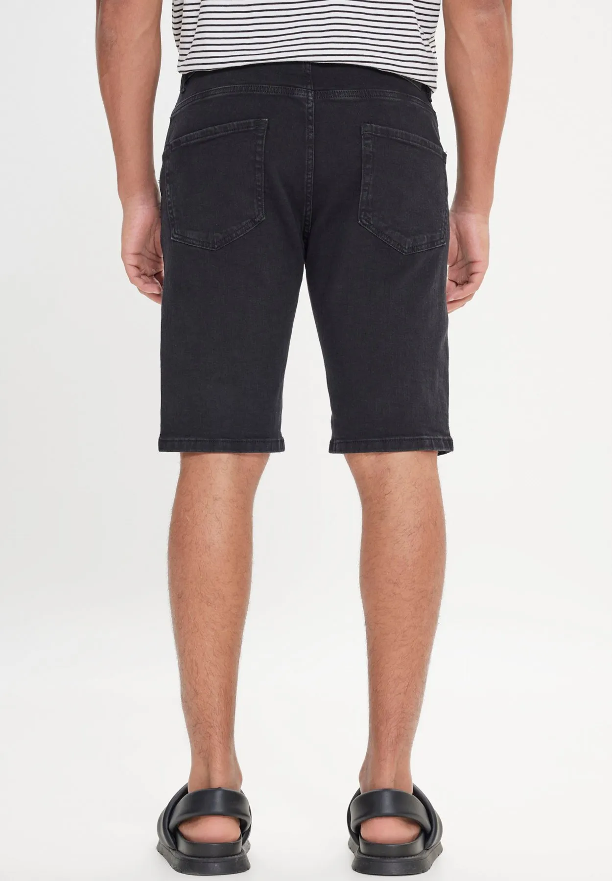 SLIM FIT  - Shorts di jeans