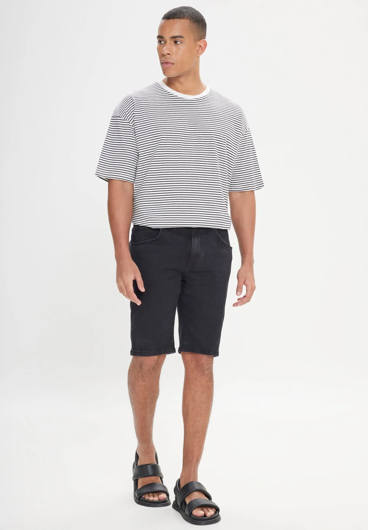 SLIM FIT  - Shorts di jeans