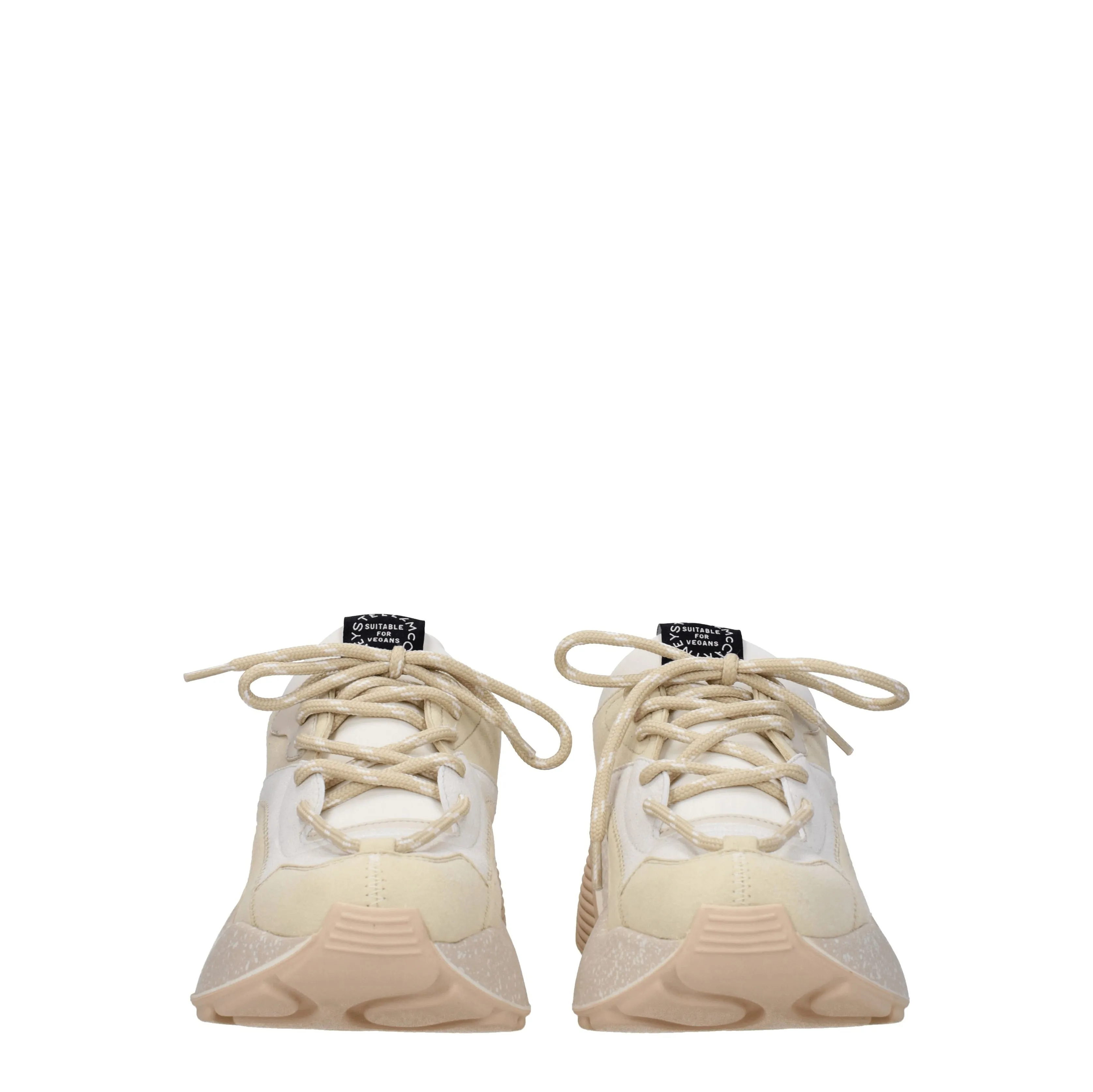 Stella McCartney Sneakers Eclypse Donna Eco Camoscio Beige