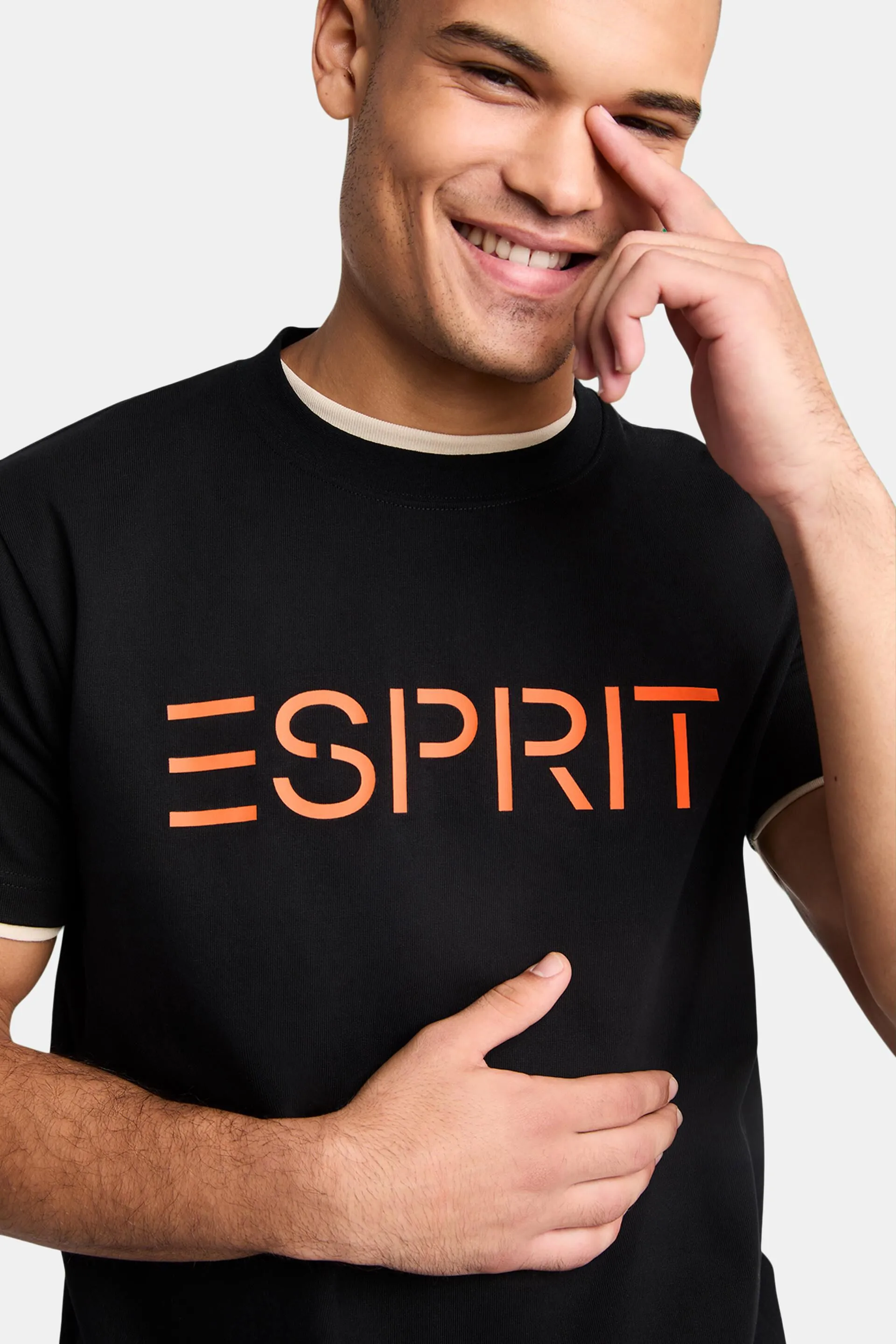 T-shirt unisex in jersey di cotone con logo