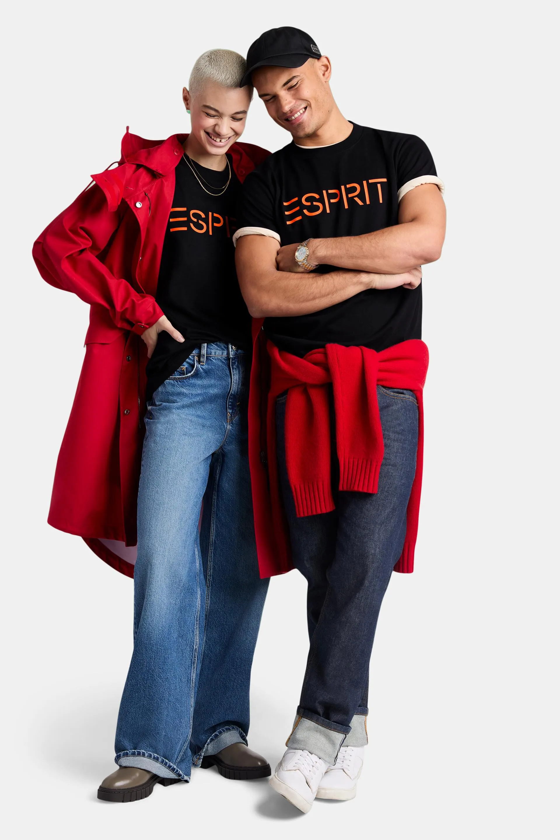T-shirt unisex in jersey di cotone con logo