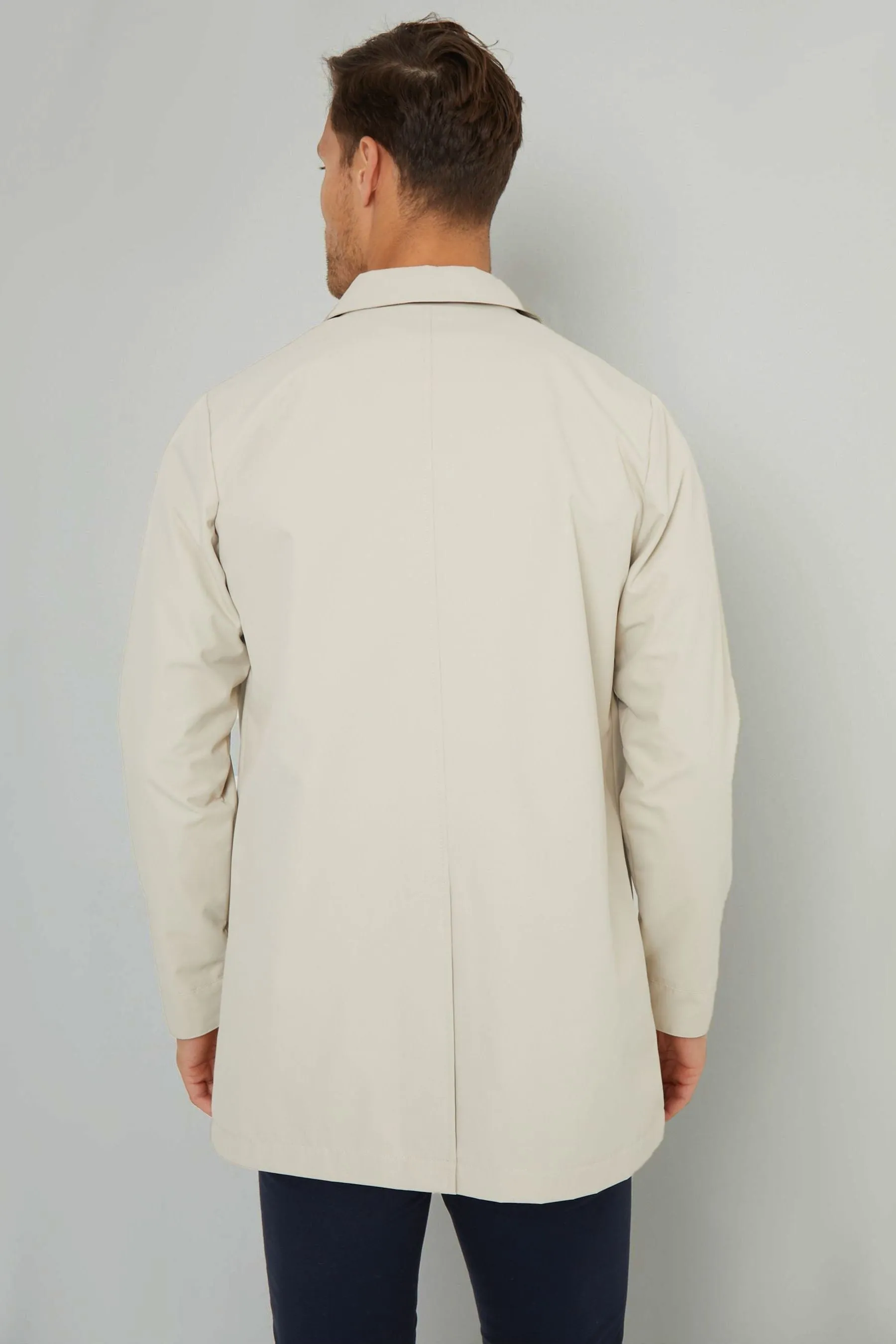 Threadbare - Trench lungo Sartoriale impermeabile