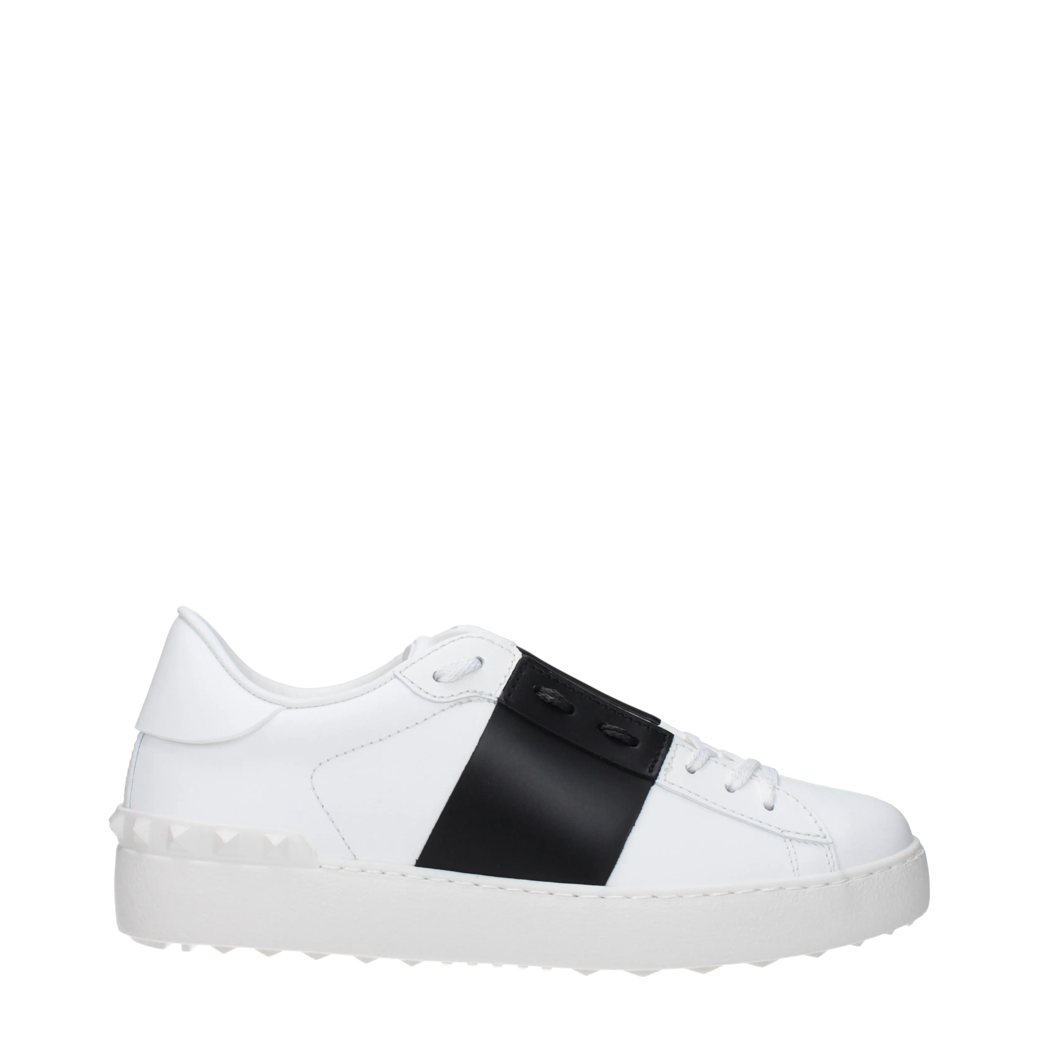 Valentino Garavani Sneakers Donna Pelle Bianco/Nero