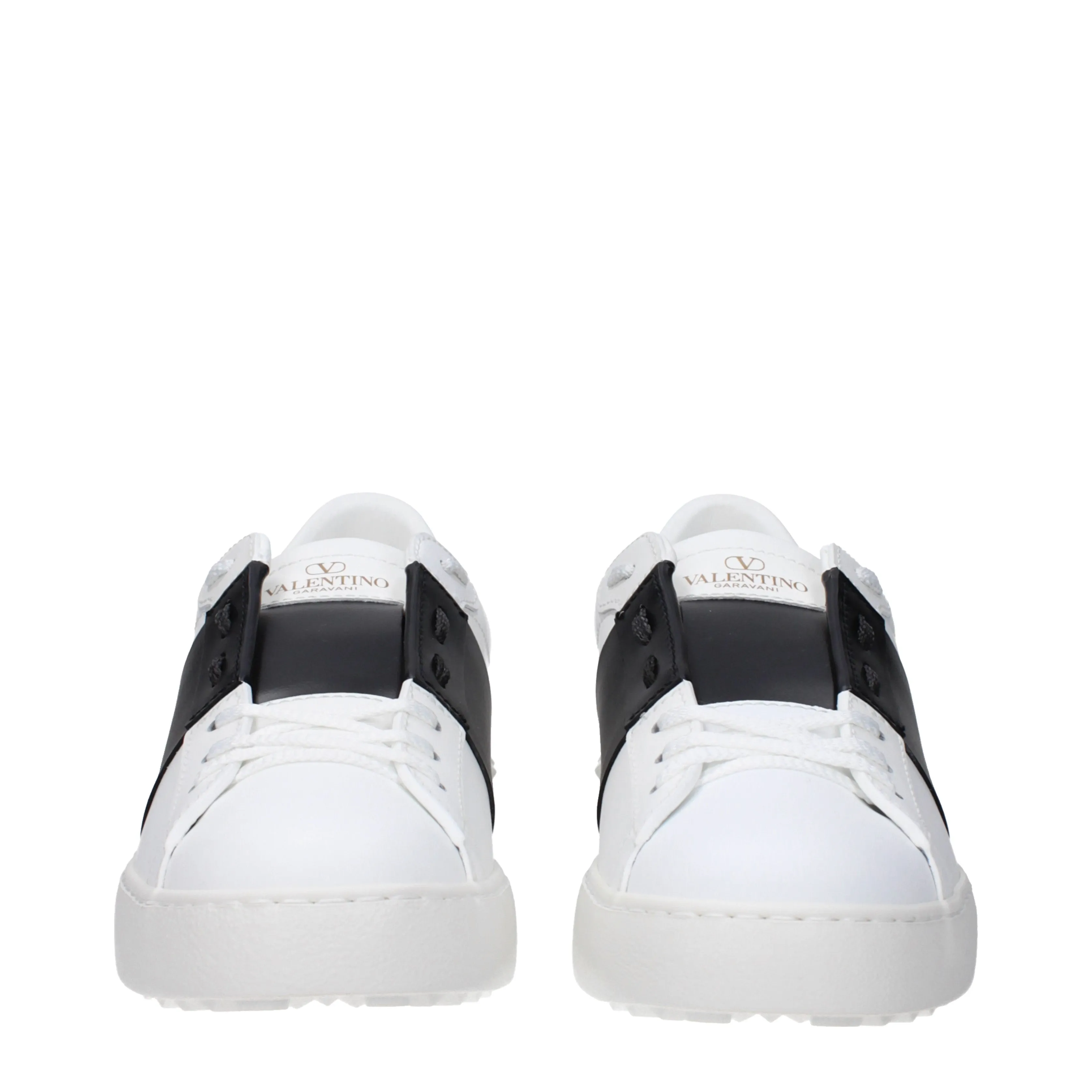 Valentino Garavani Sneakers Donna Pelle Bianco/Nero