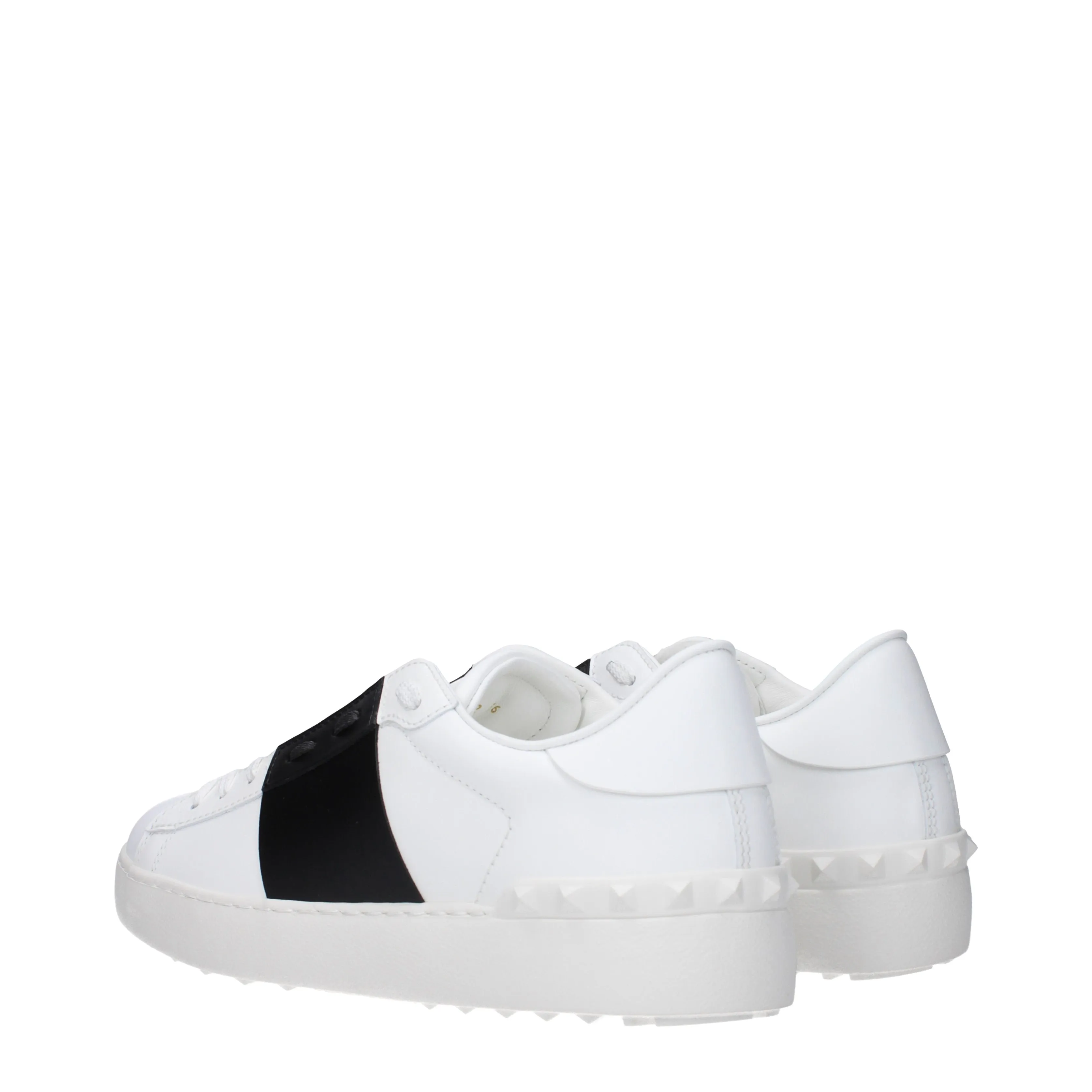 Valentino Garavani Sneakers Donna Pelle Bianco/Nero