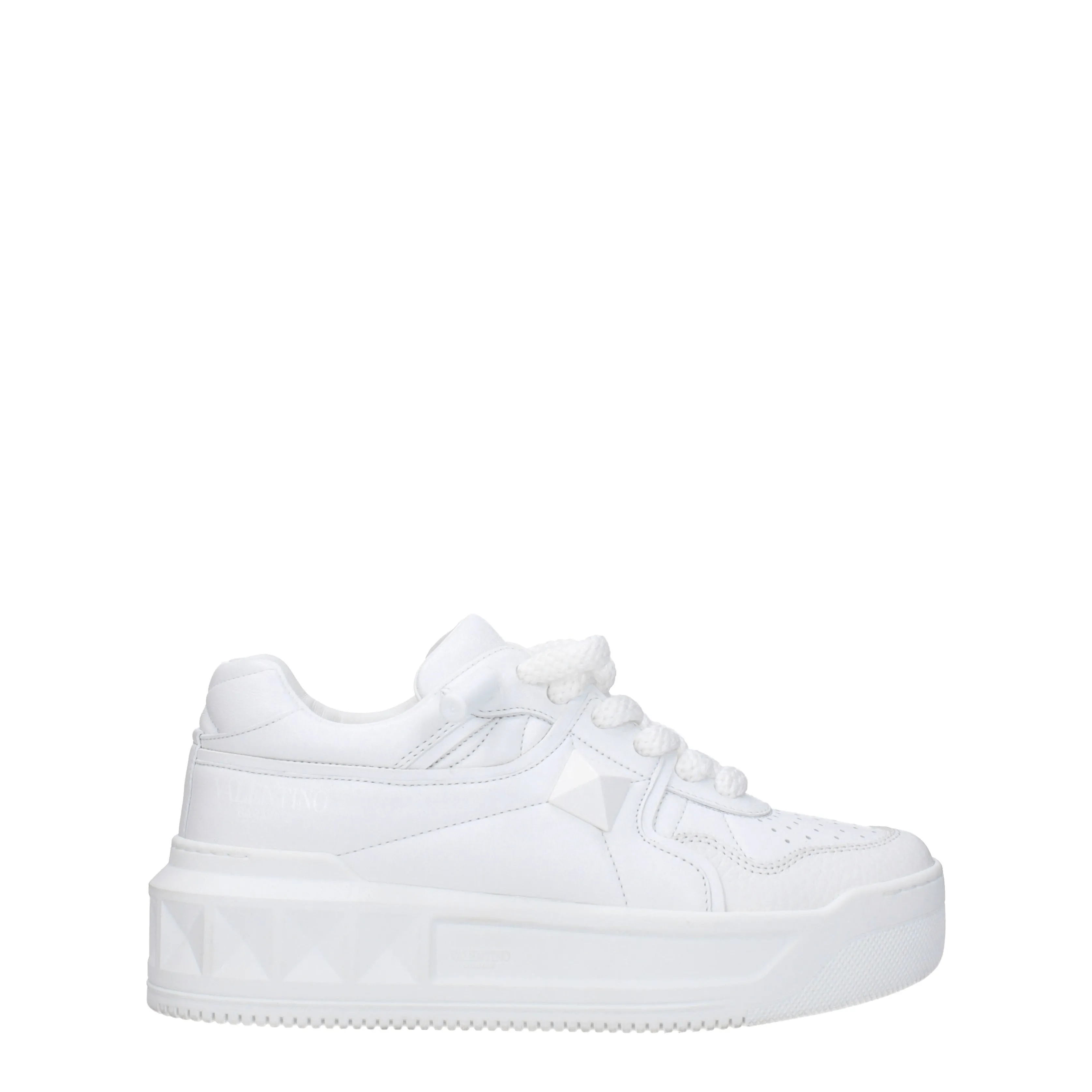 Valentino Garavani Sneakers One stud xl Donna Pelle Bianco